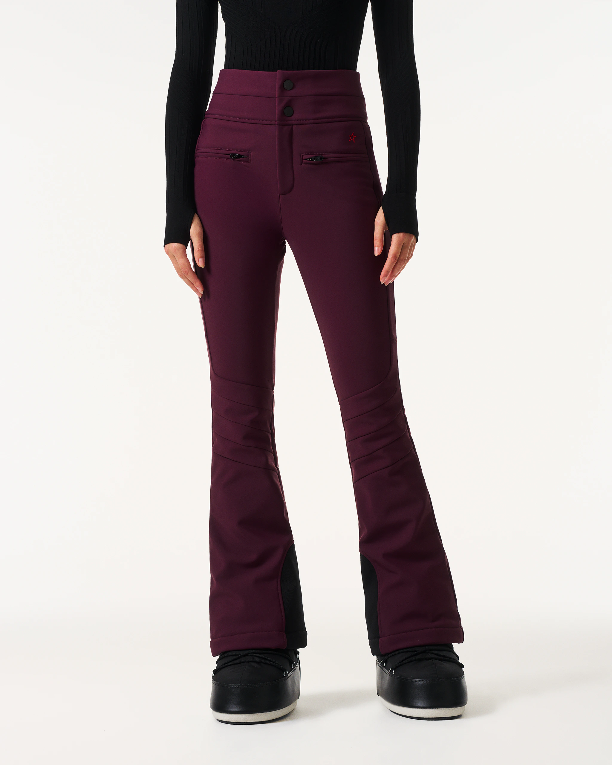 High-Waist Aurora Flare Ski Pant | Perfect Moment