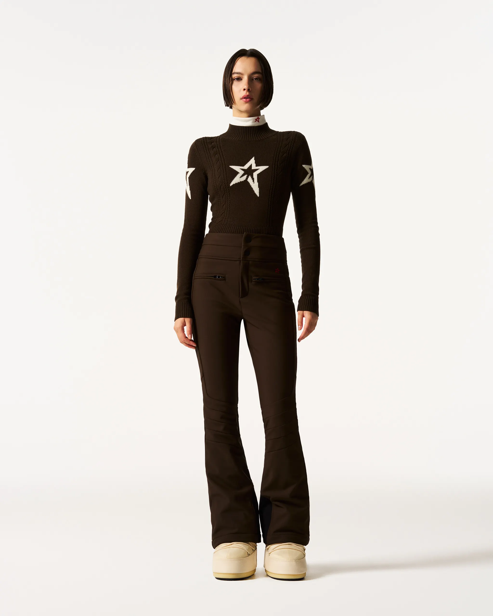 High-Waist Aurora Flare Ski Pant | Perfect Moment