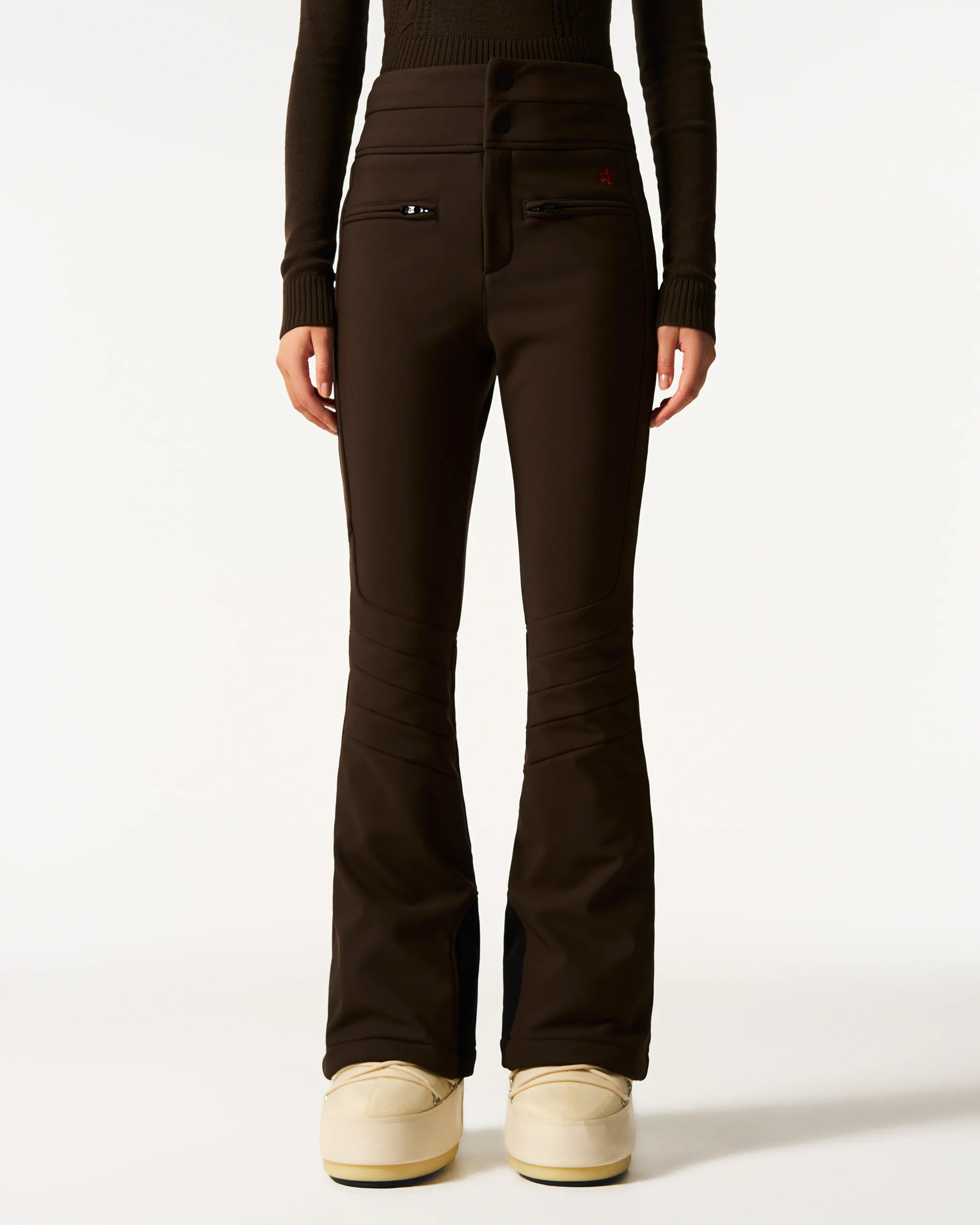 High-Waist Aurora Flare Ski Pant | Perfect Moment