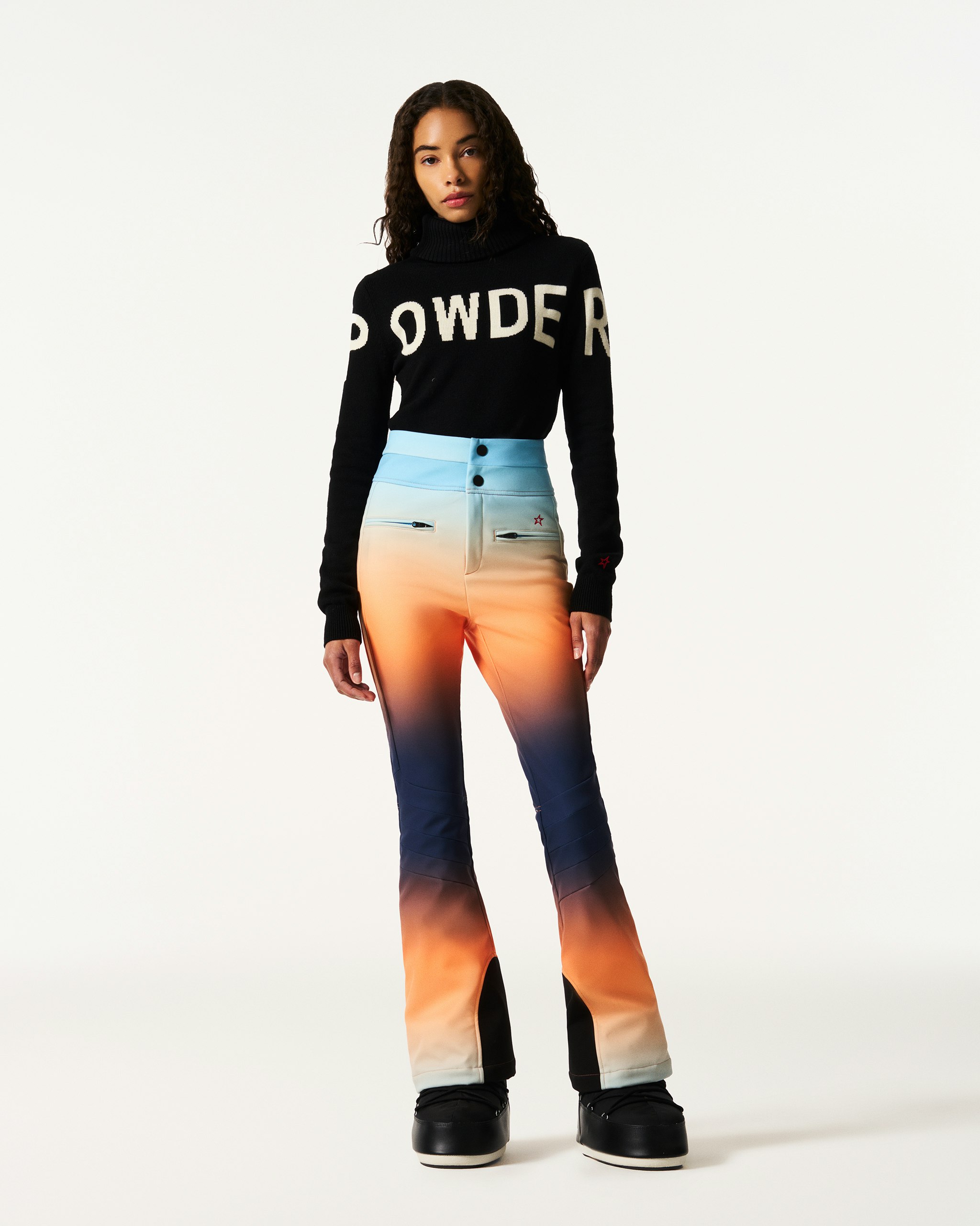 High-Waist Aurora Flare Ski Pant 1 High-Waist Aurora Flare Ski Pant