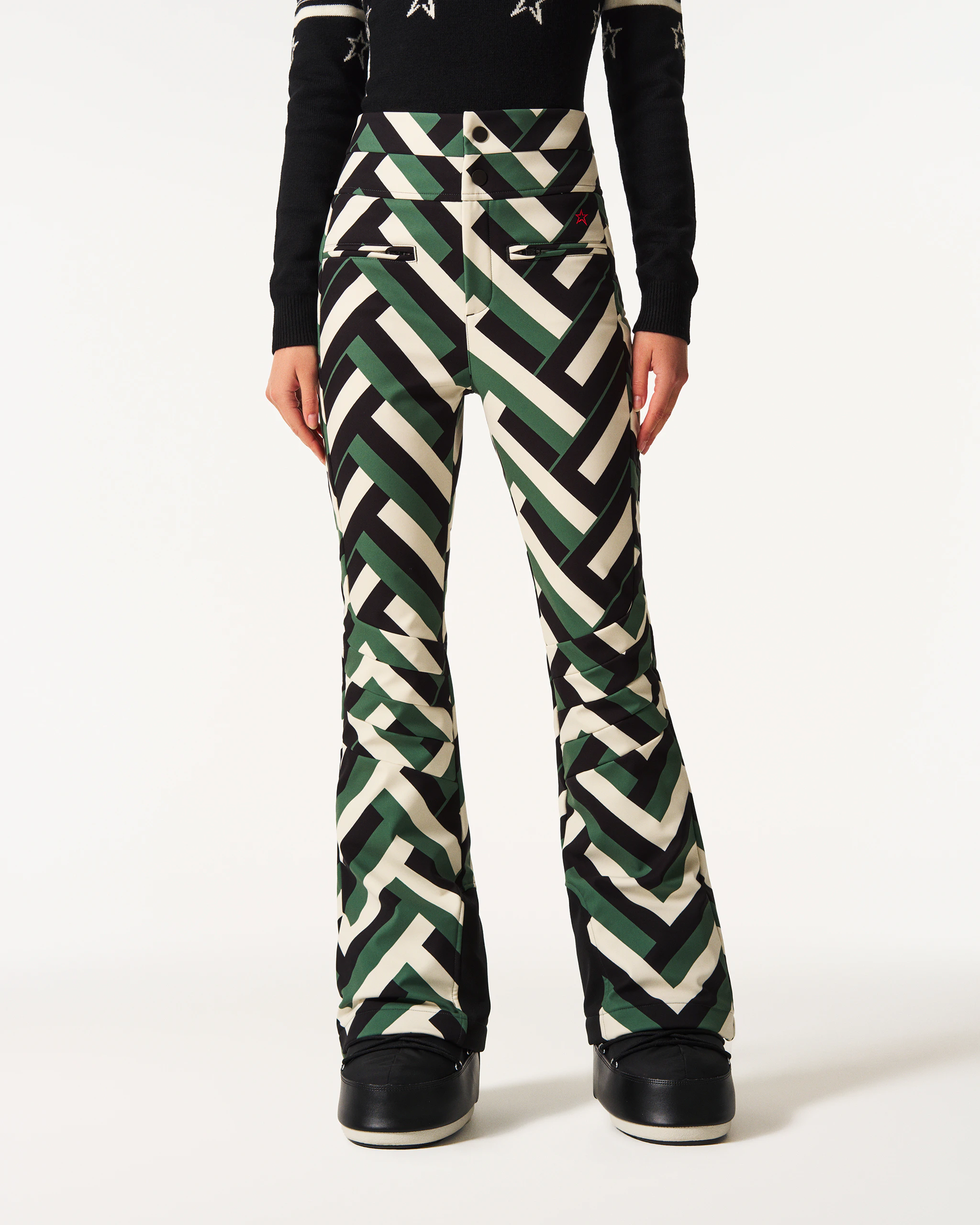 High-Waist Aurora Flare Ski Pant 1 High-Waist Aurora Flare Ski Pant