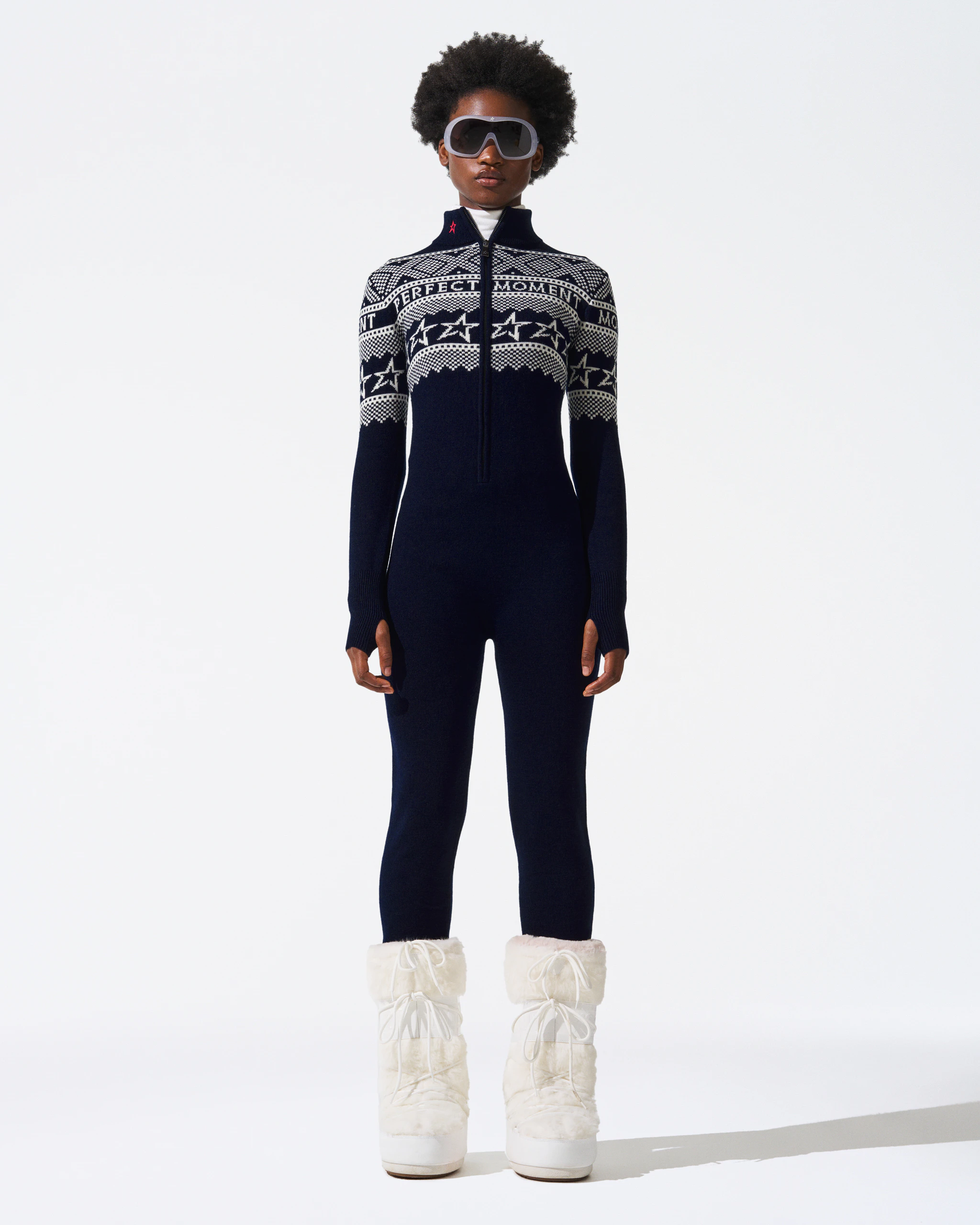 Intarsia-Knit Merino Wool Jumpsuit 2