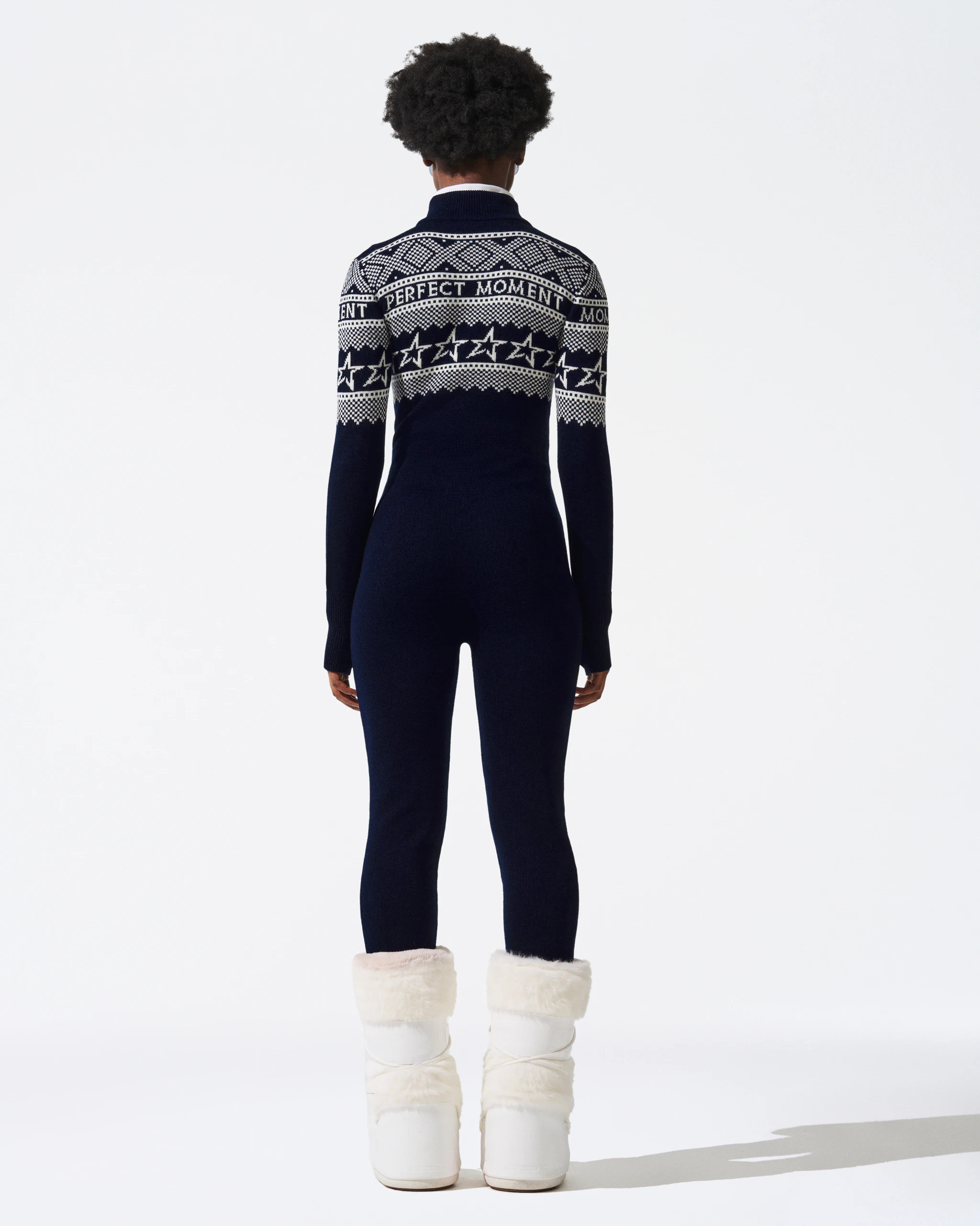 Intarsia-Knit Merino Wool Jumpsuit | Perfect Moment