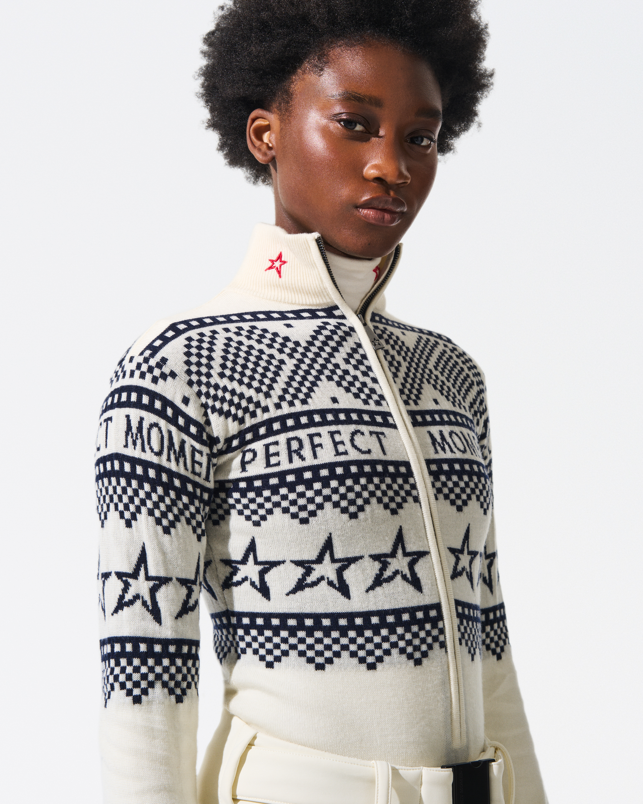 Intarsia-Knit Merino Wool Bodysuit | Perfect Moment