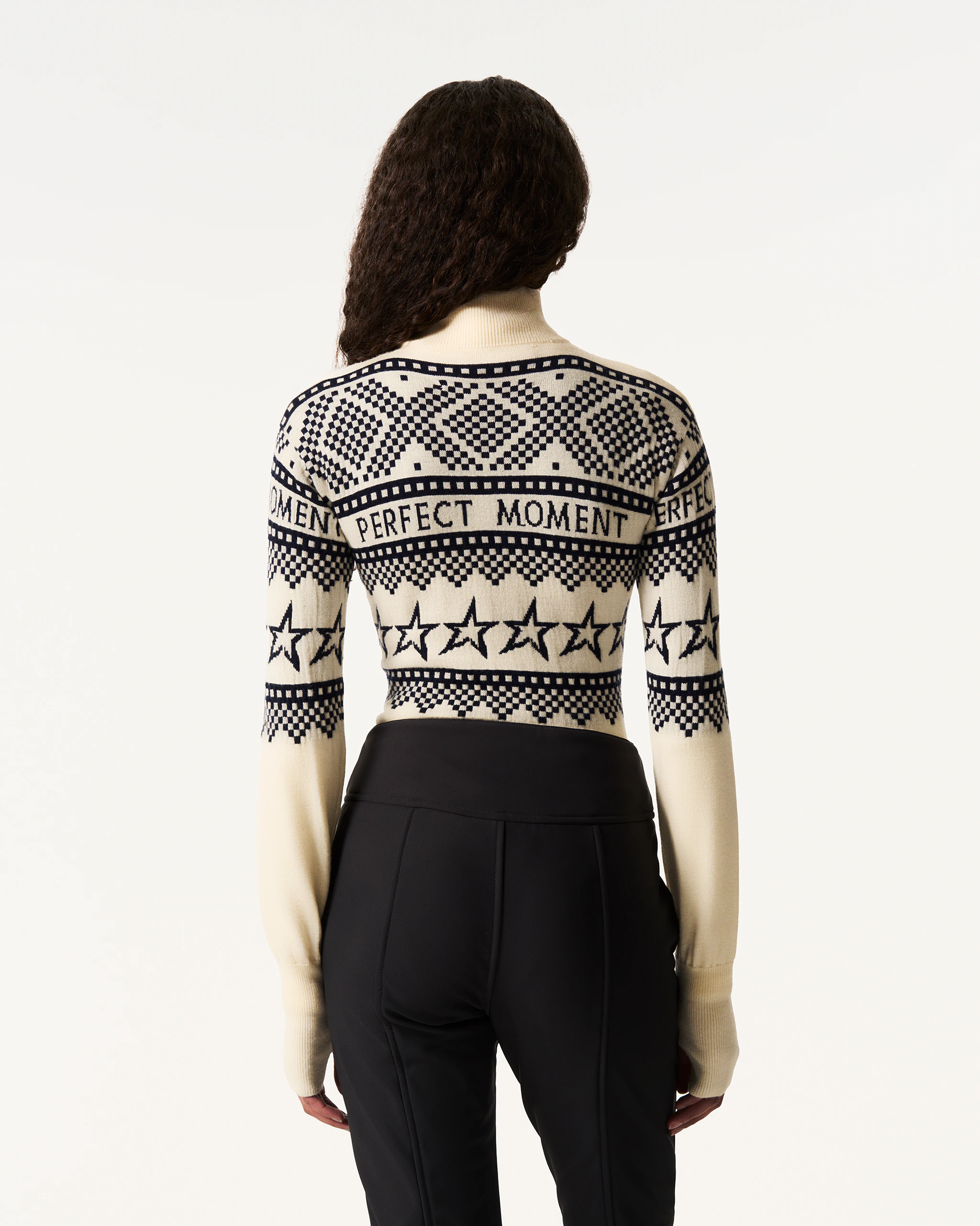 Intarsia-Knit Merino Wool Bodysuit | Perfect Moment