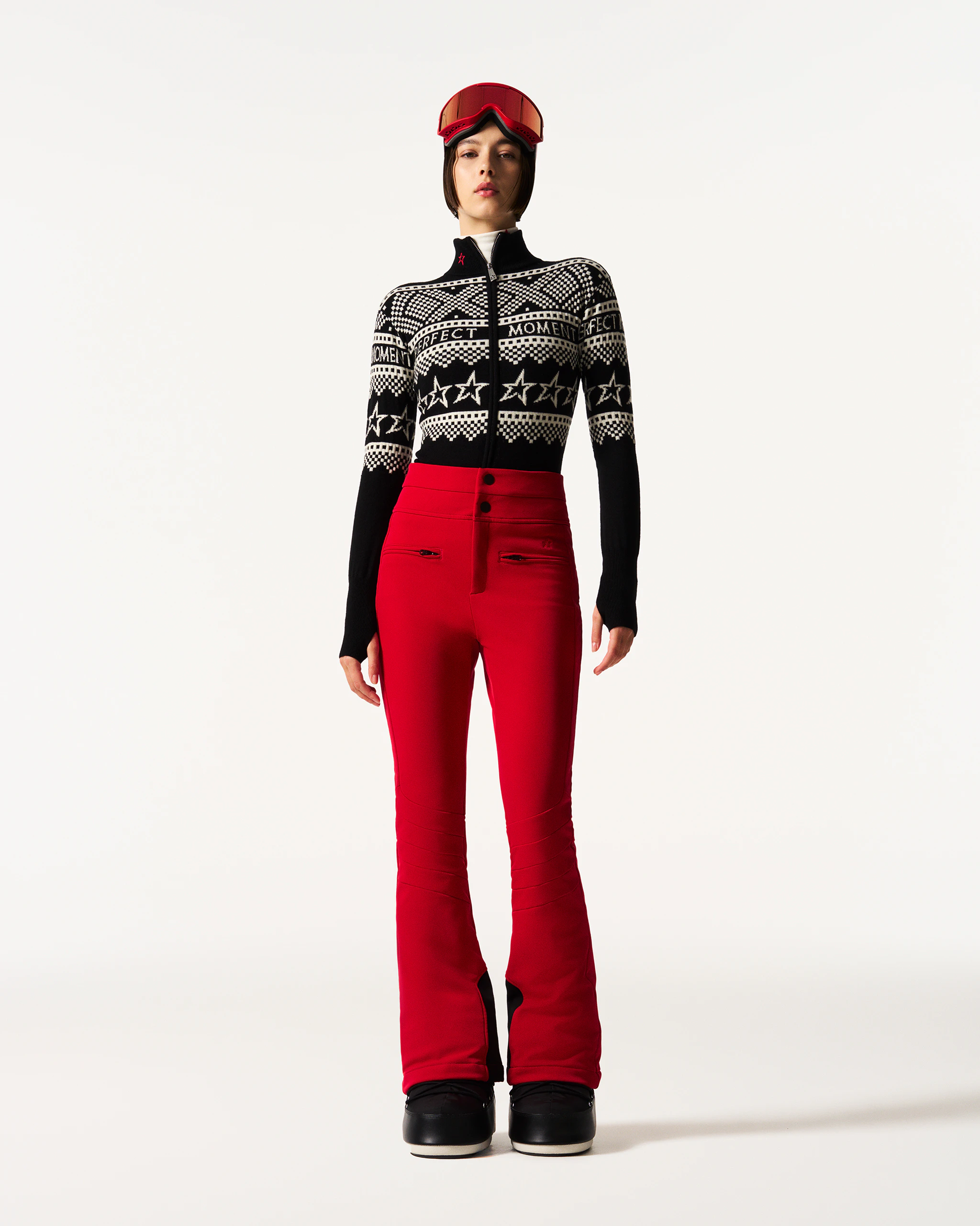 Intarsia-Knit Merino Wool Bodysuit 1 Intarsia-Knit Merino Wool Bodysuit