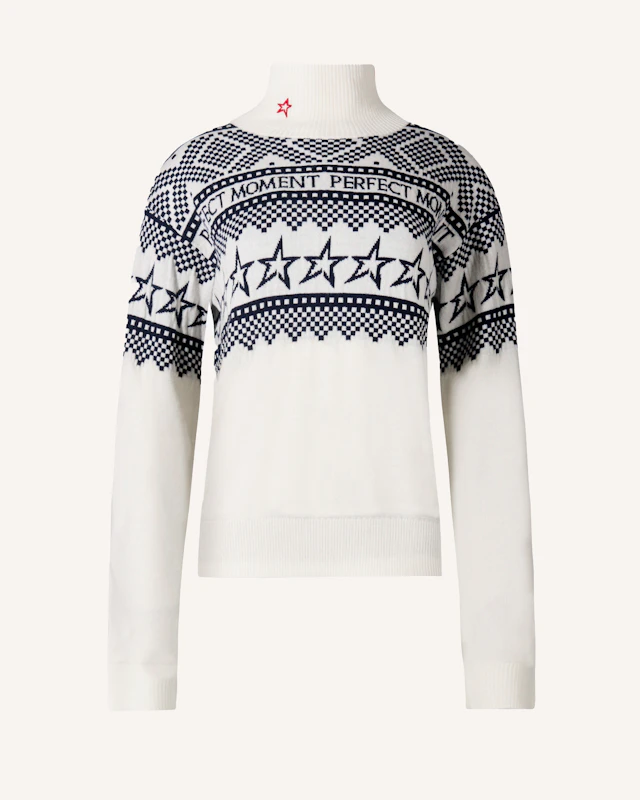 Intarsia-Knit Merino Wool Turtleneck 0 Intarsia-Knit Merino Wool Turtleneck