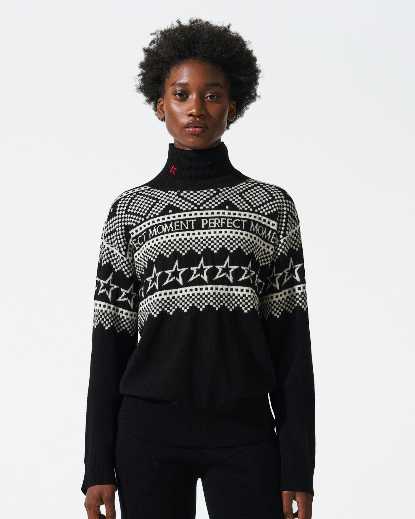 Intarsia-Knit Merino Wool Turtleneck 1