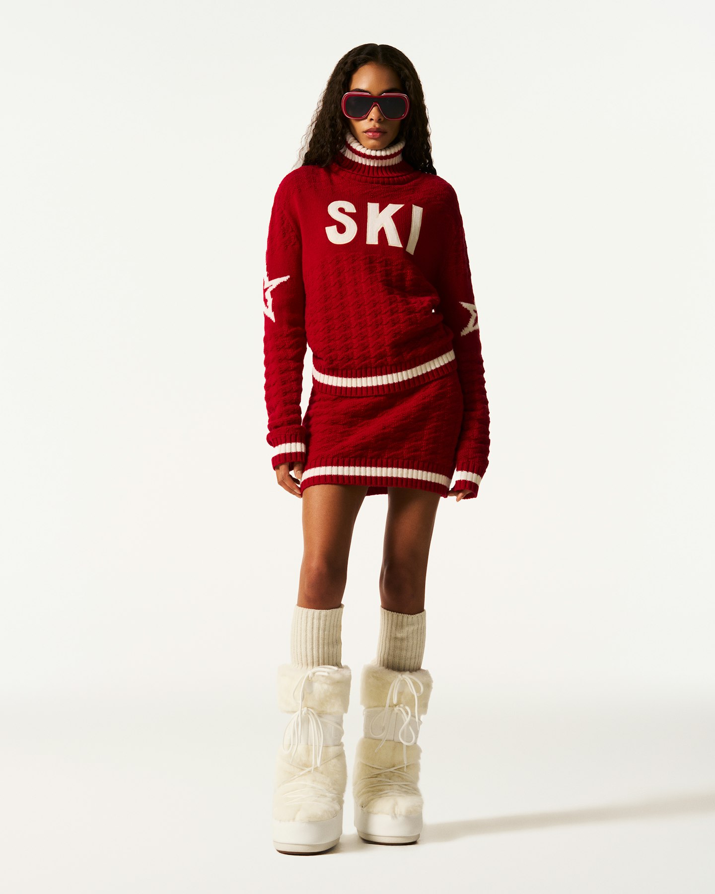 Glacier Merino Wool Turtleneck Sweater 2