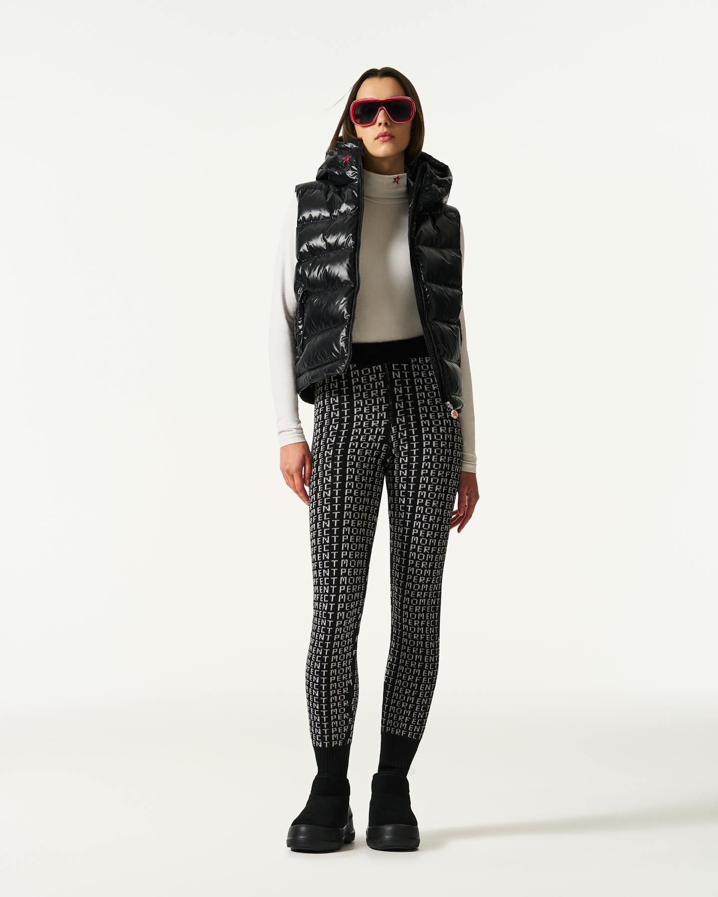 Monogram Merino Wool Legging 1