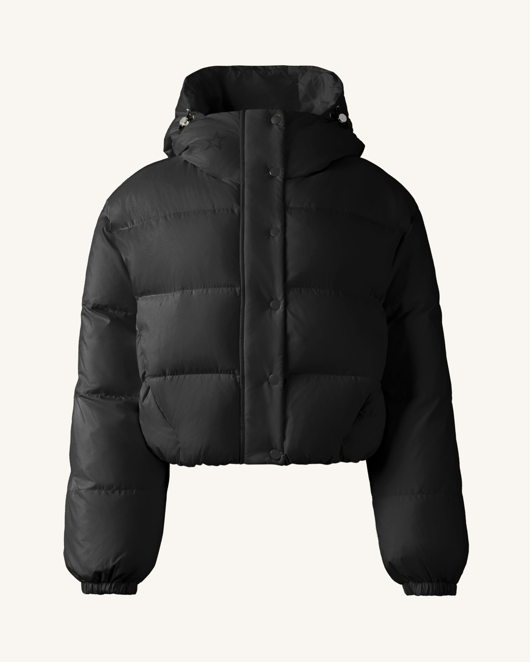Down Cropped Puffer Jacket 0