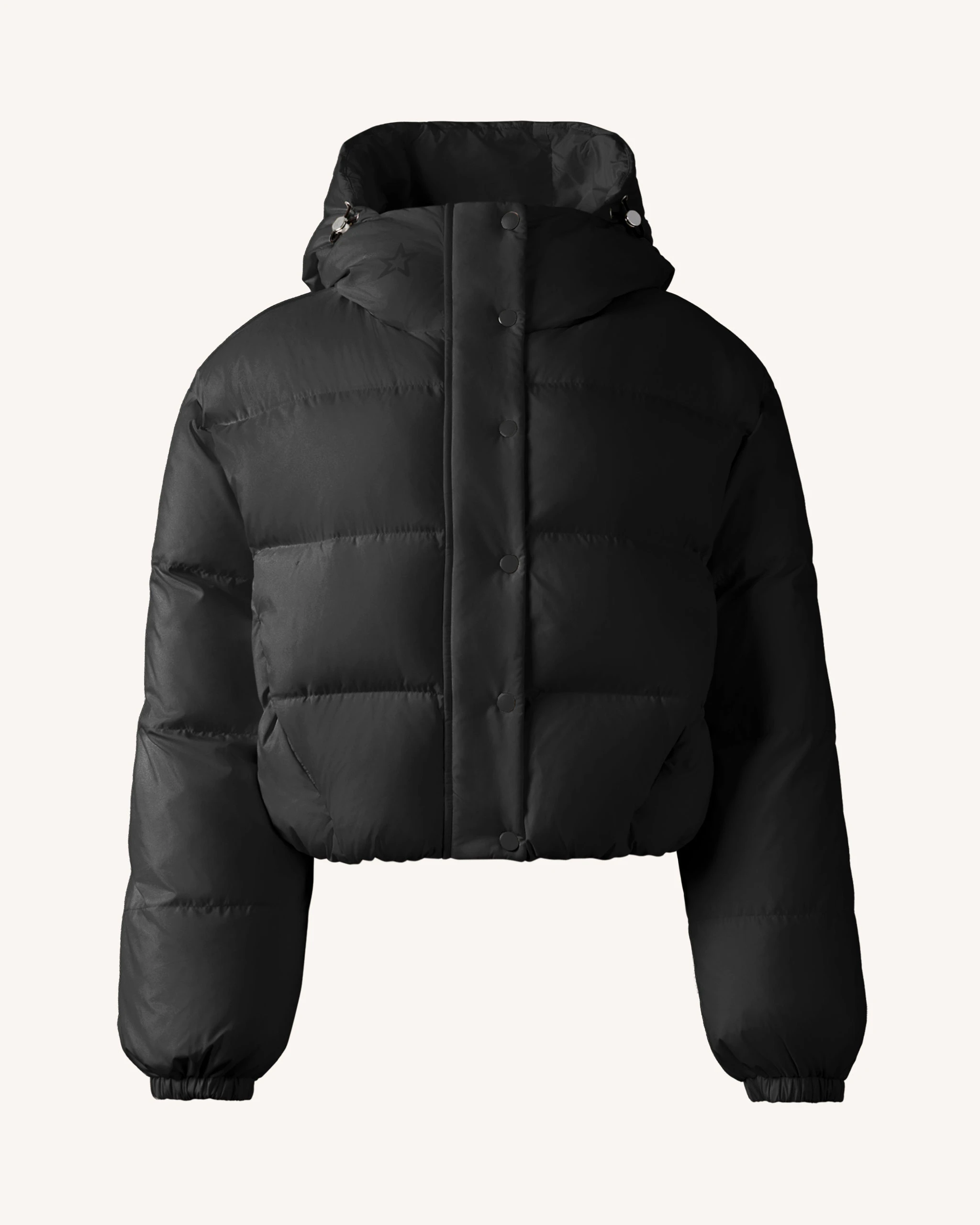 Down Cropped Puffer Jacket 0 Down Cropped Puffer Jacket