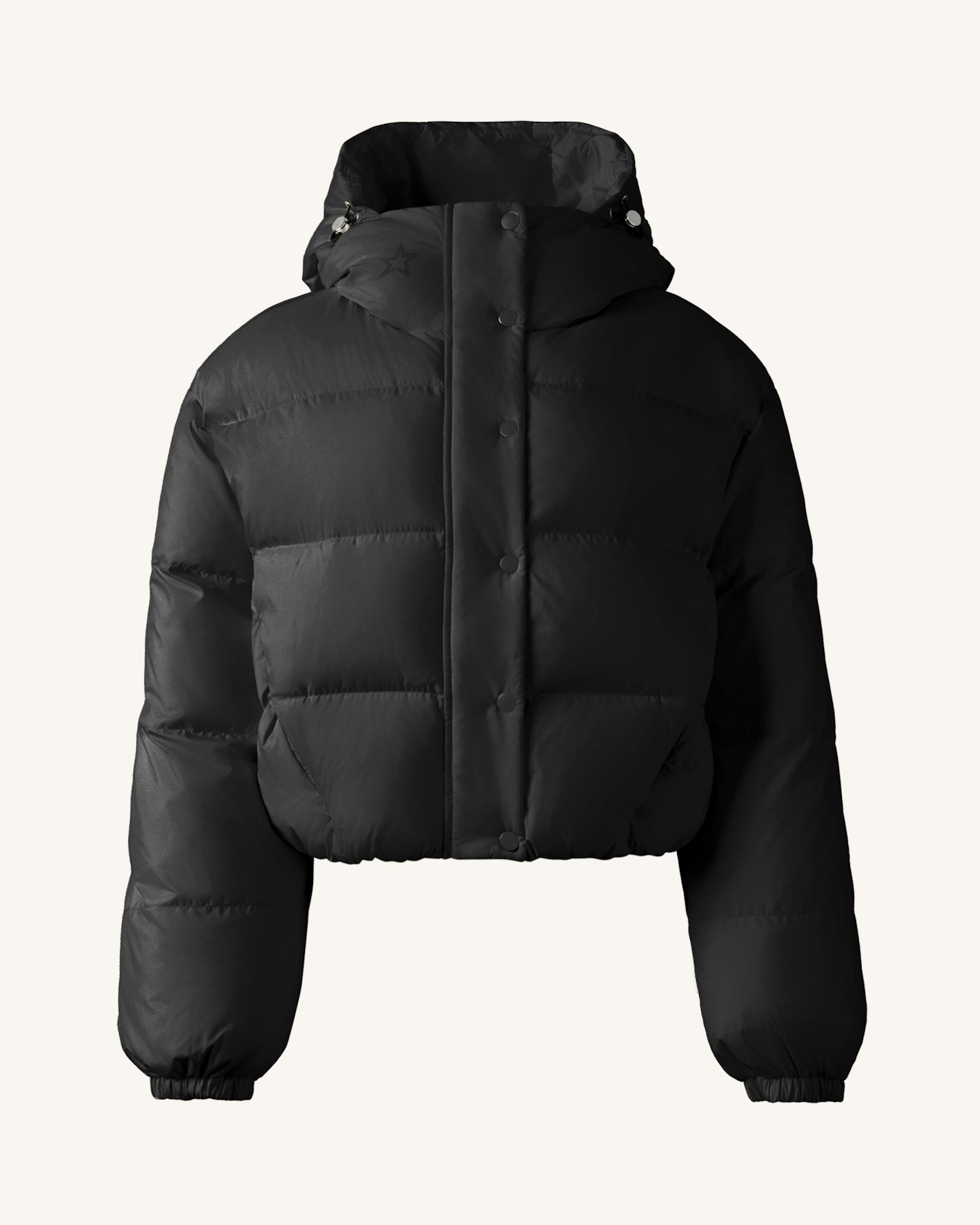 Down Cropped Puffer Jacket 0