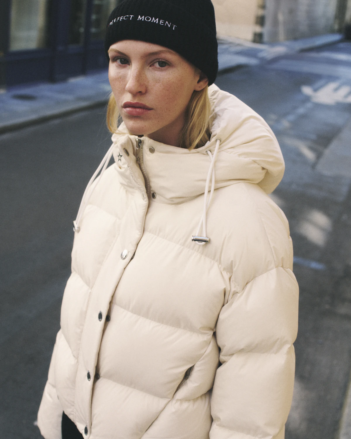 Down Cropped Puffer Jacket