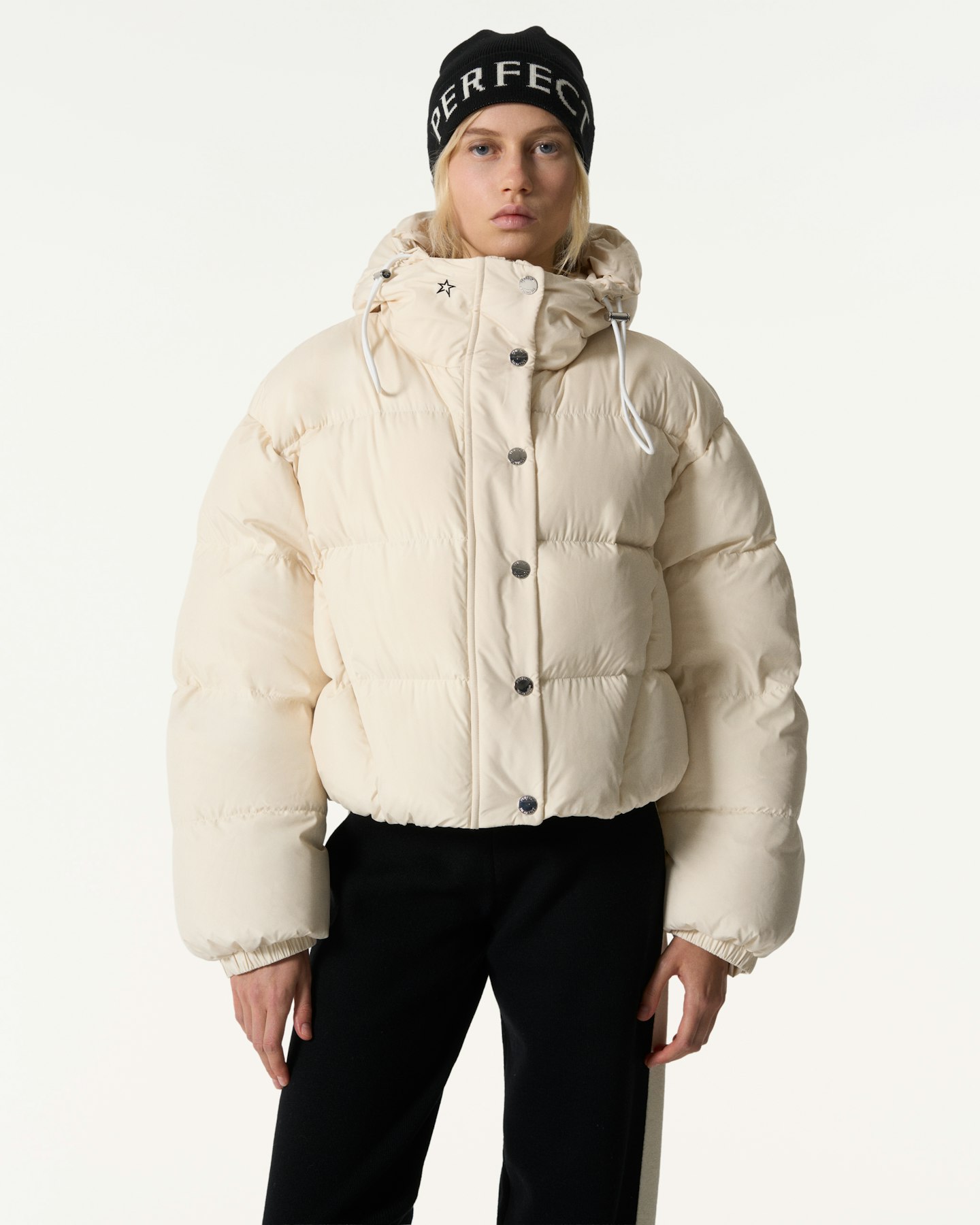 Down Cropped Puffer Jacket 2