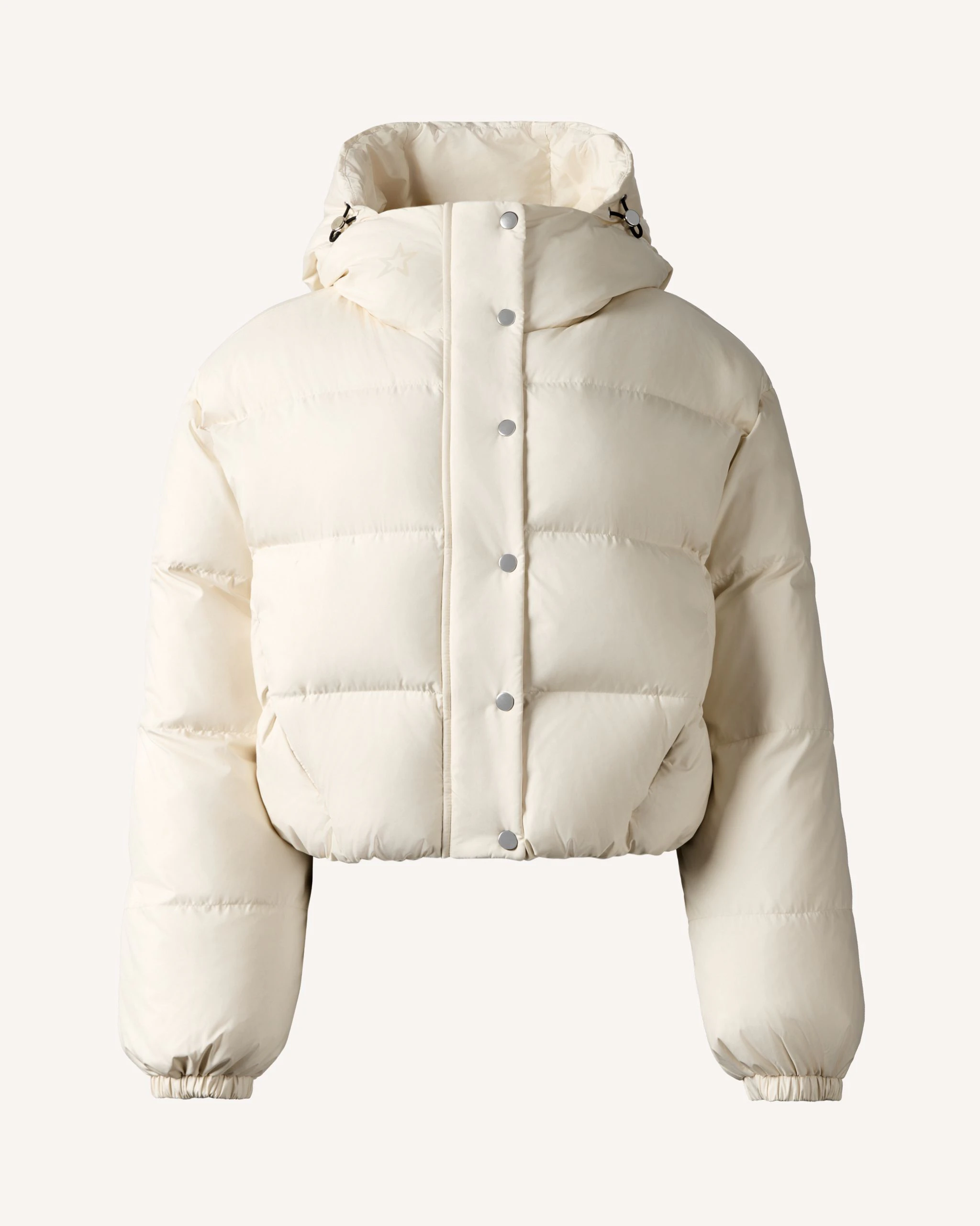 Down Cropped Puffer Jacket 0