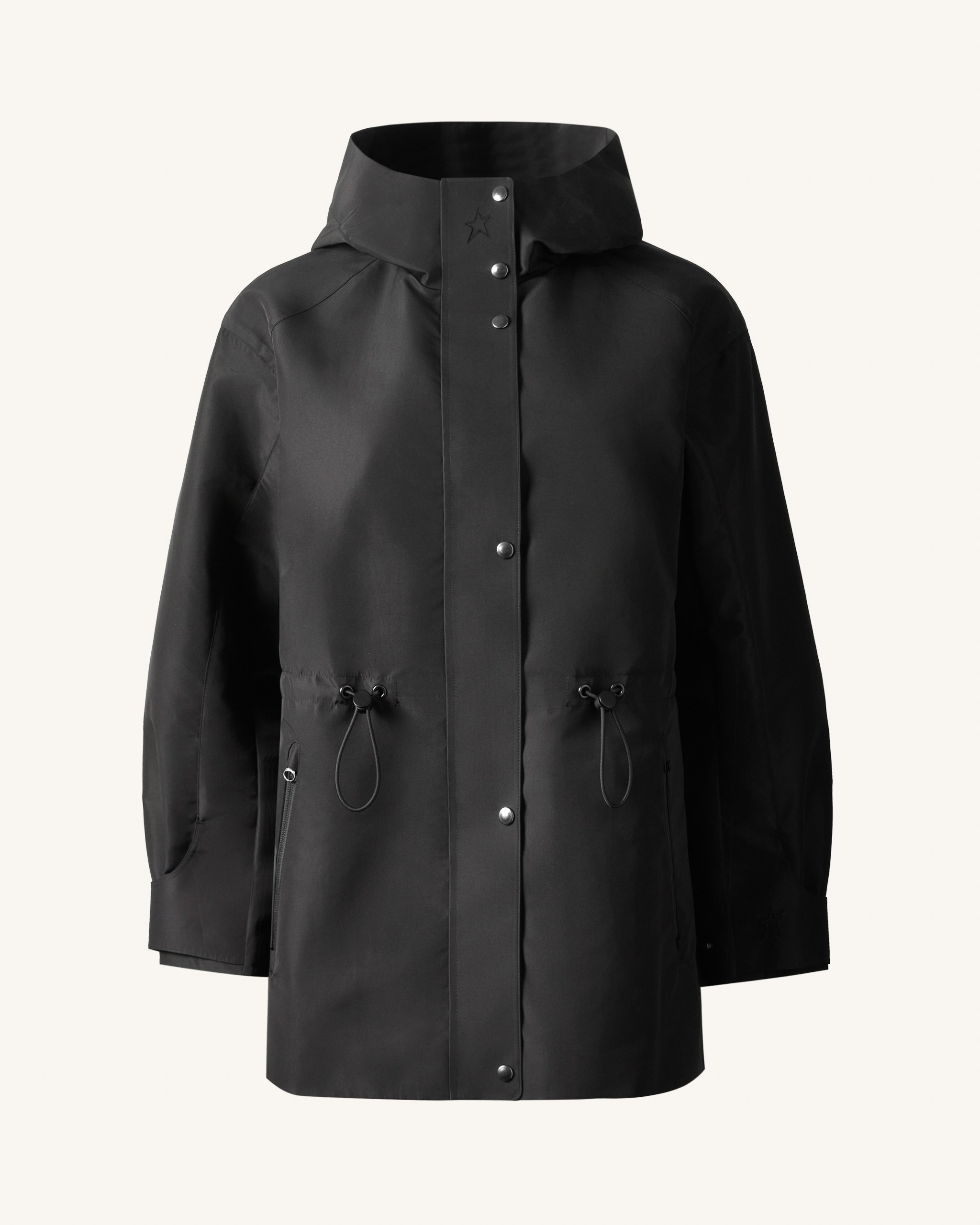 Drawstring Parka Jacket 0