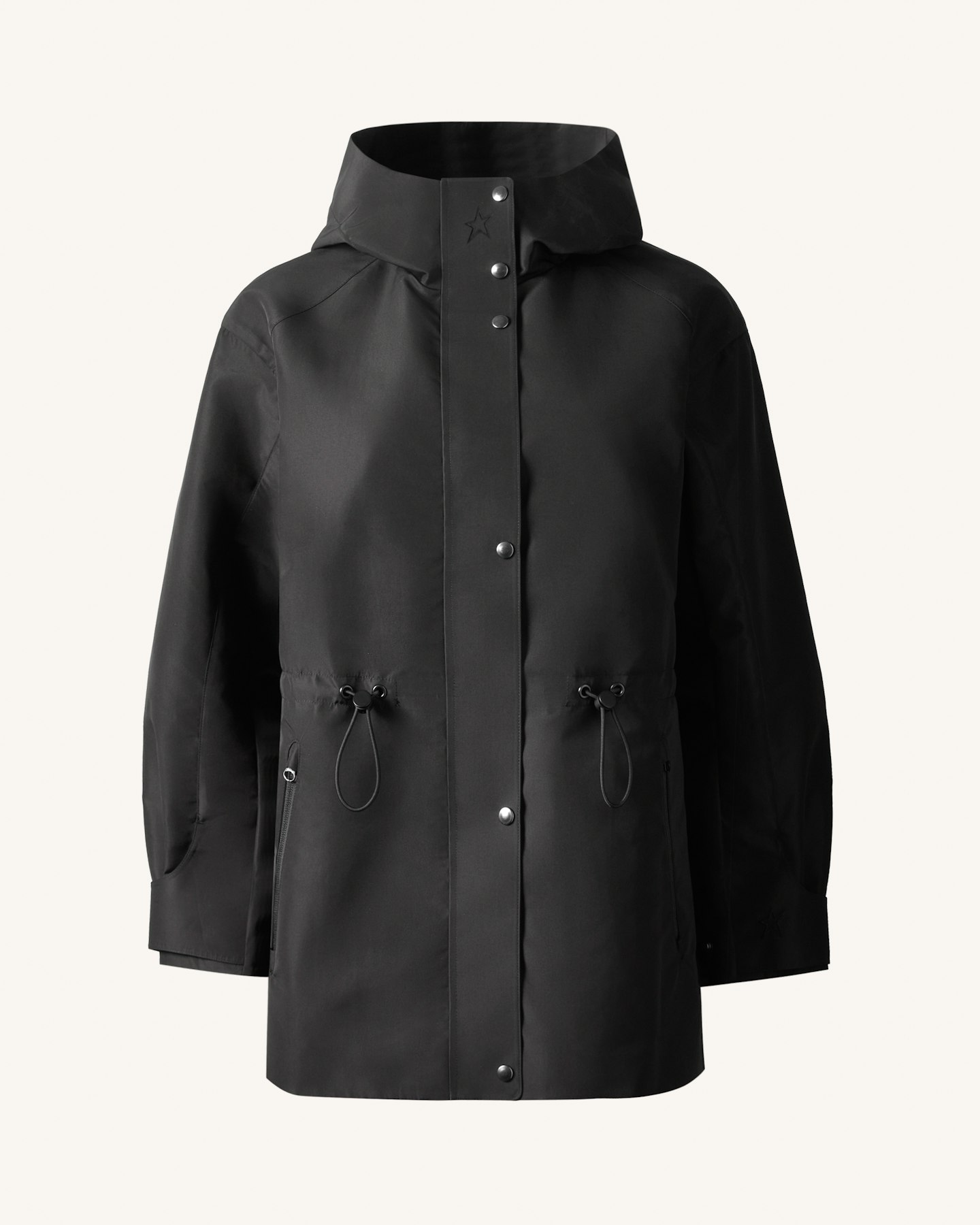 Drawstring Parka Jacket 0