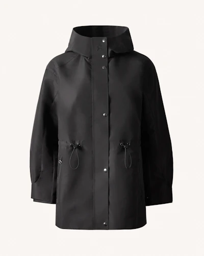 Drawstring Windbreaker Jacket