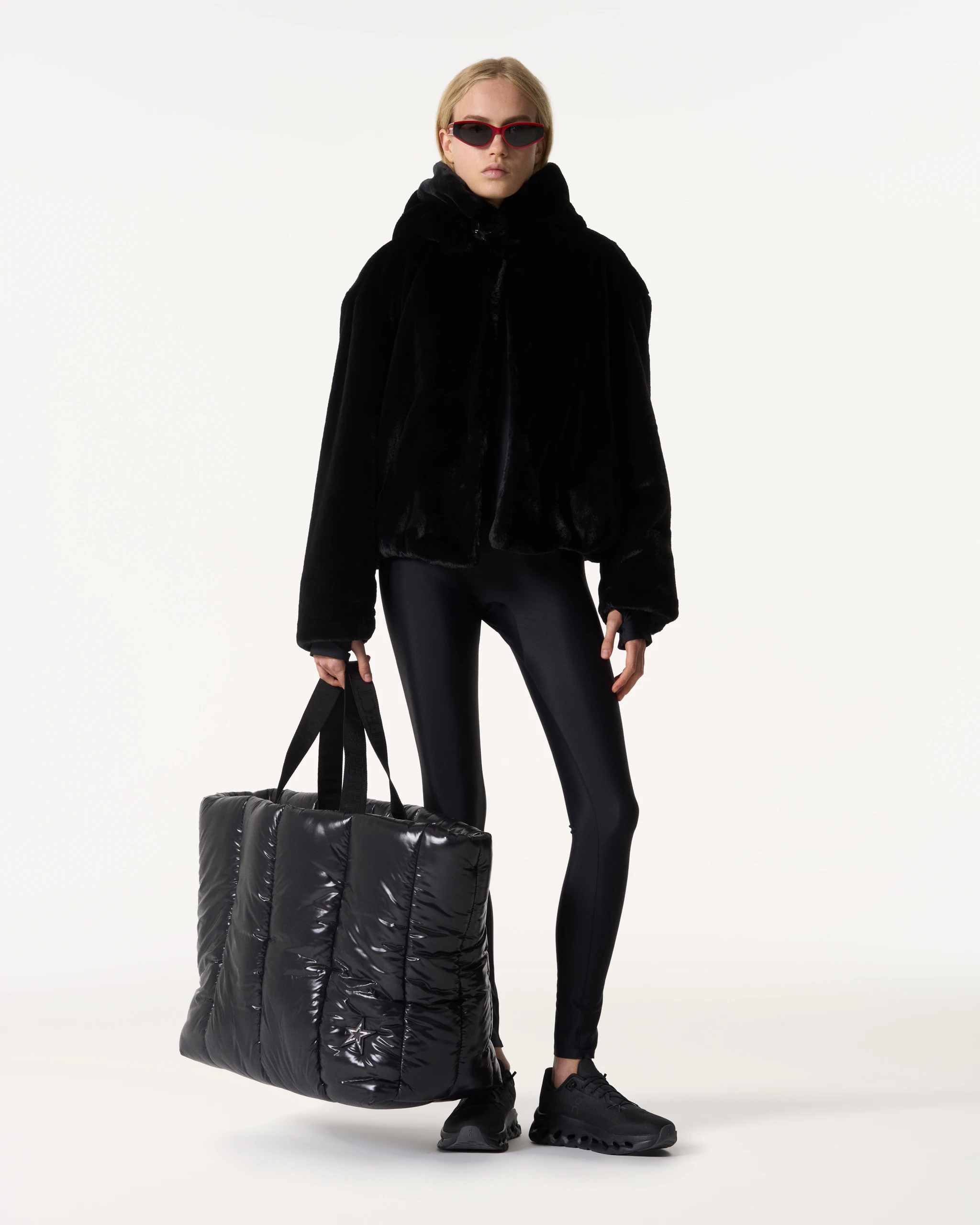Faux Fur Hoodie 1