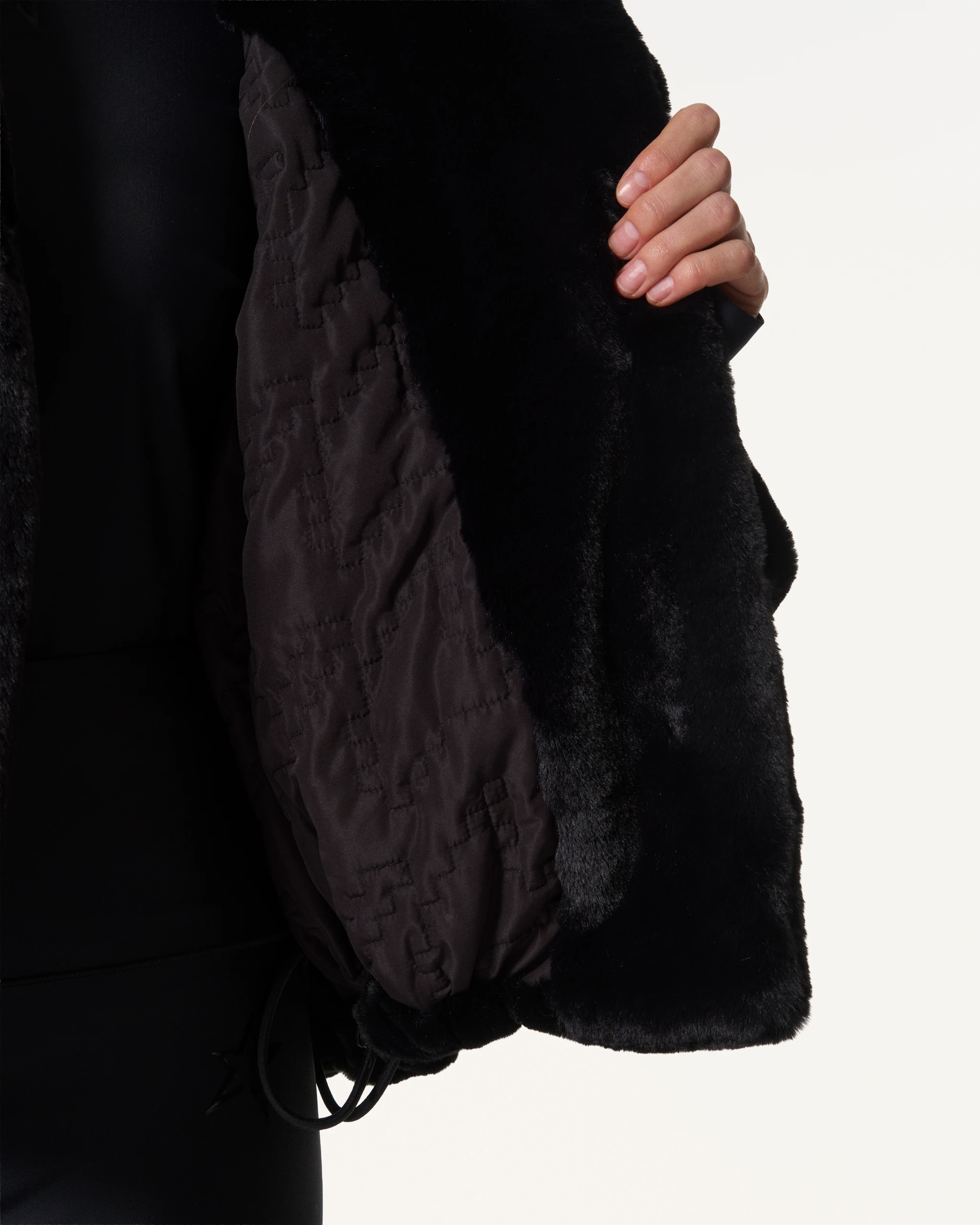 Faux Fur Hoodie 3