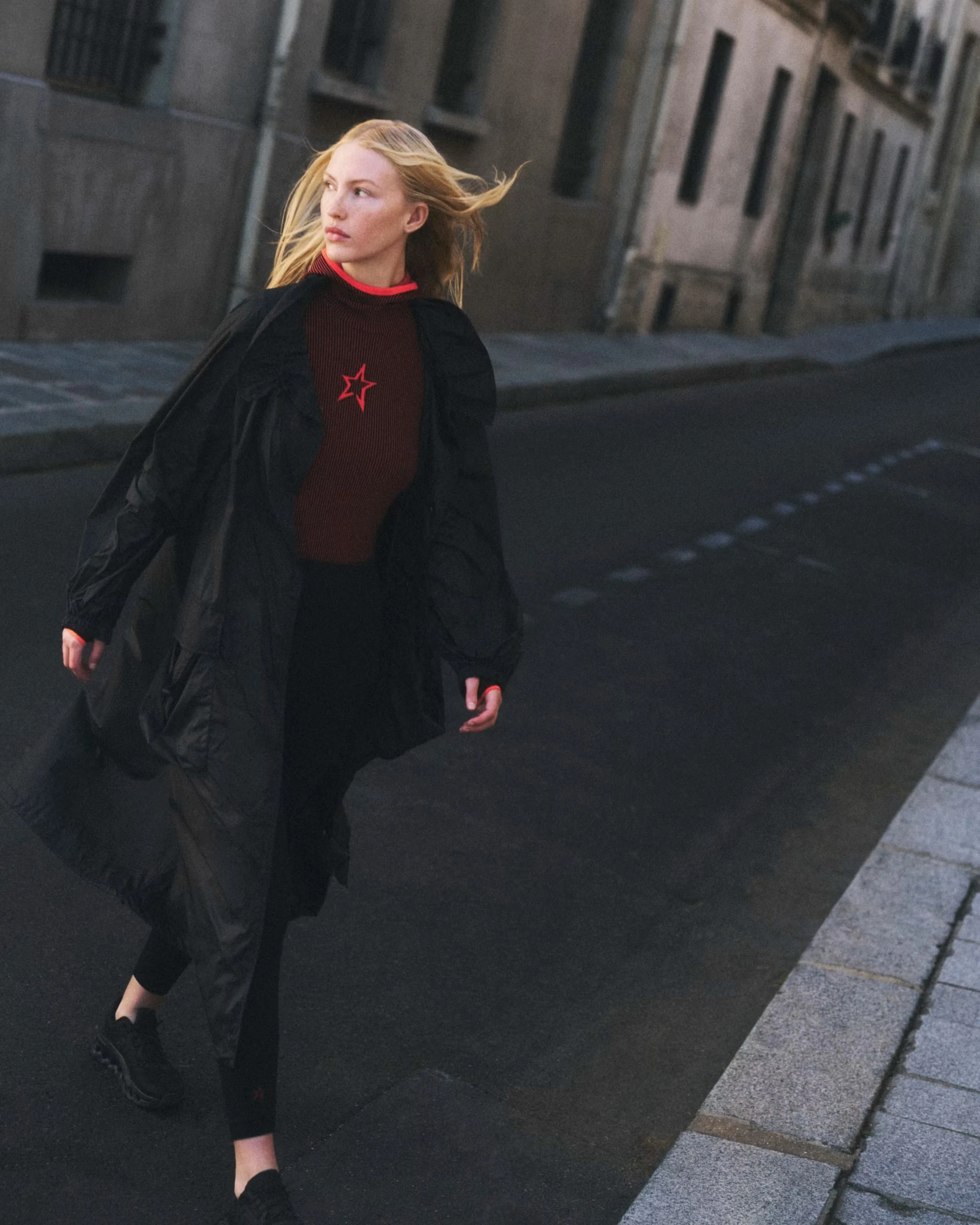 Long Parachute Shell Jacket 7