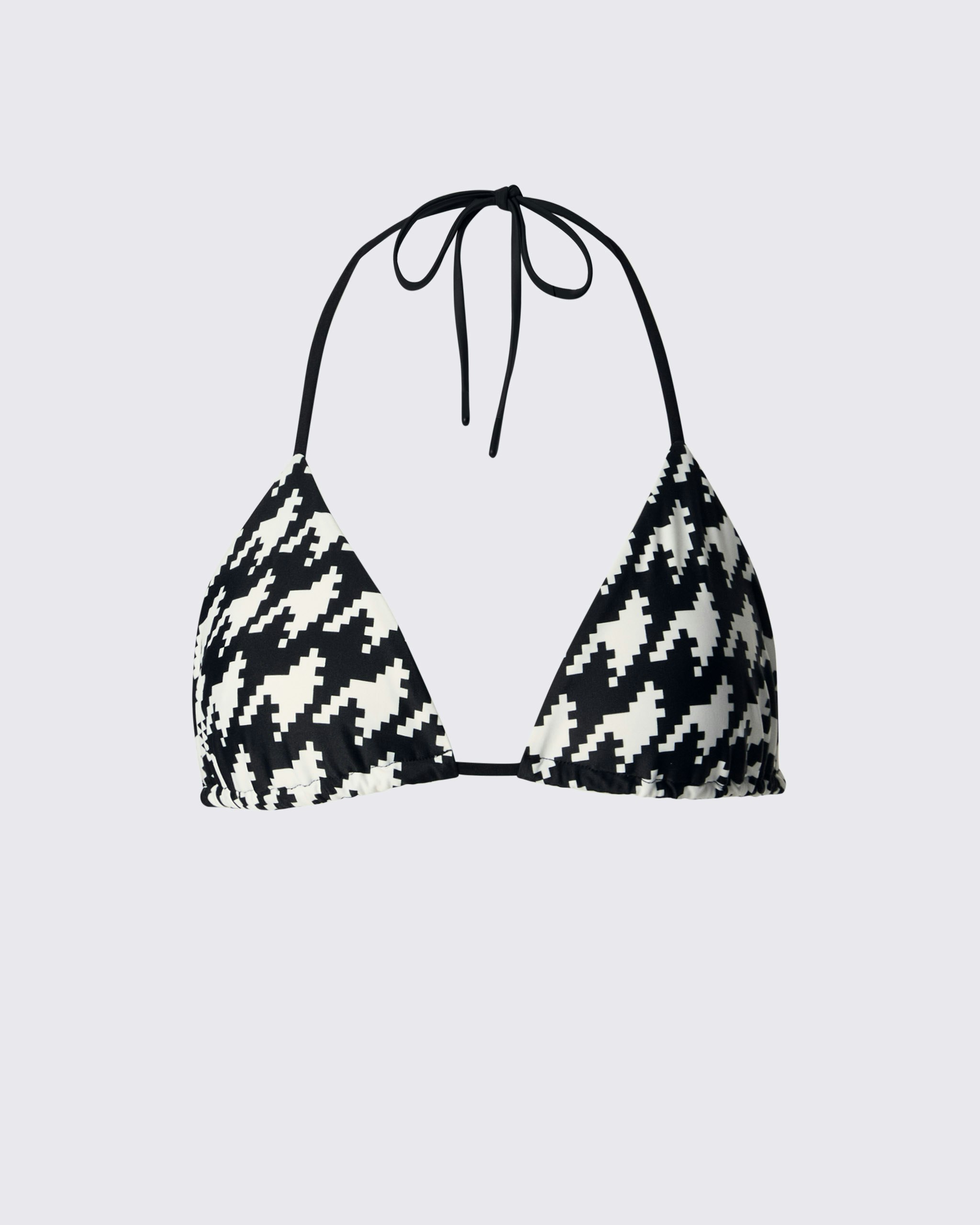 Houndstooth Bikini Top 0