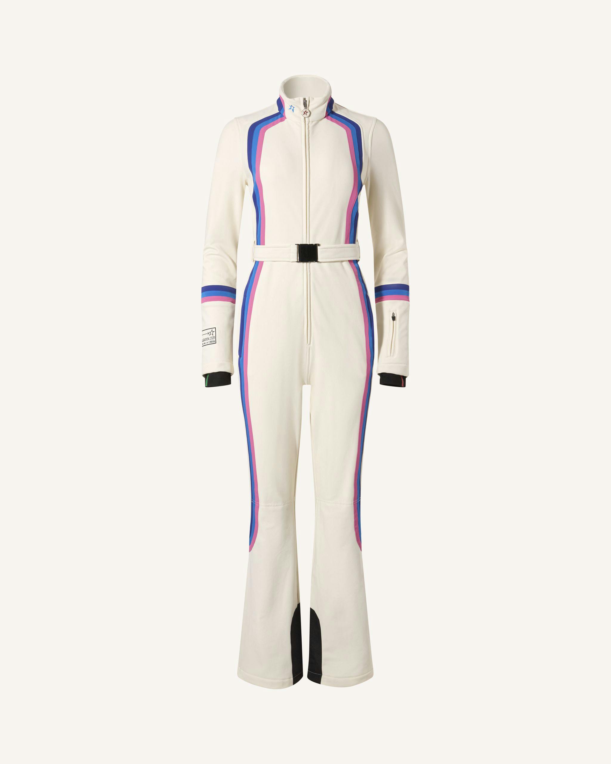 Women's Alpine Race Track Ski Suit 0