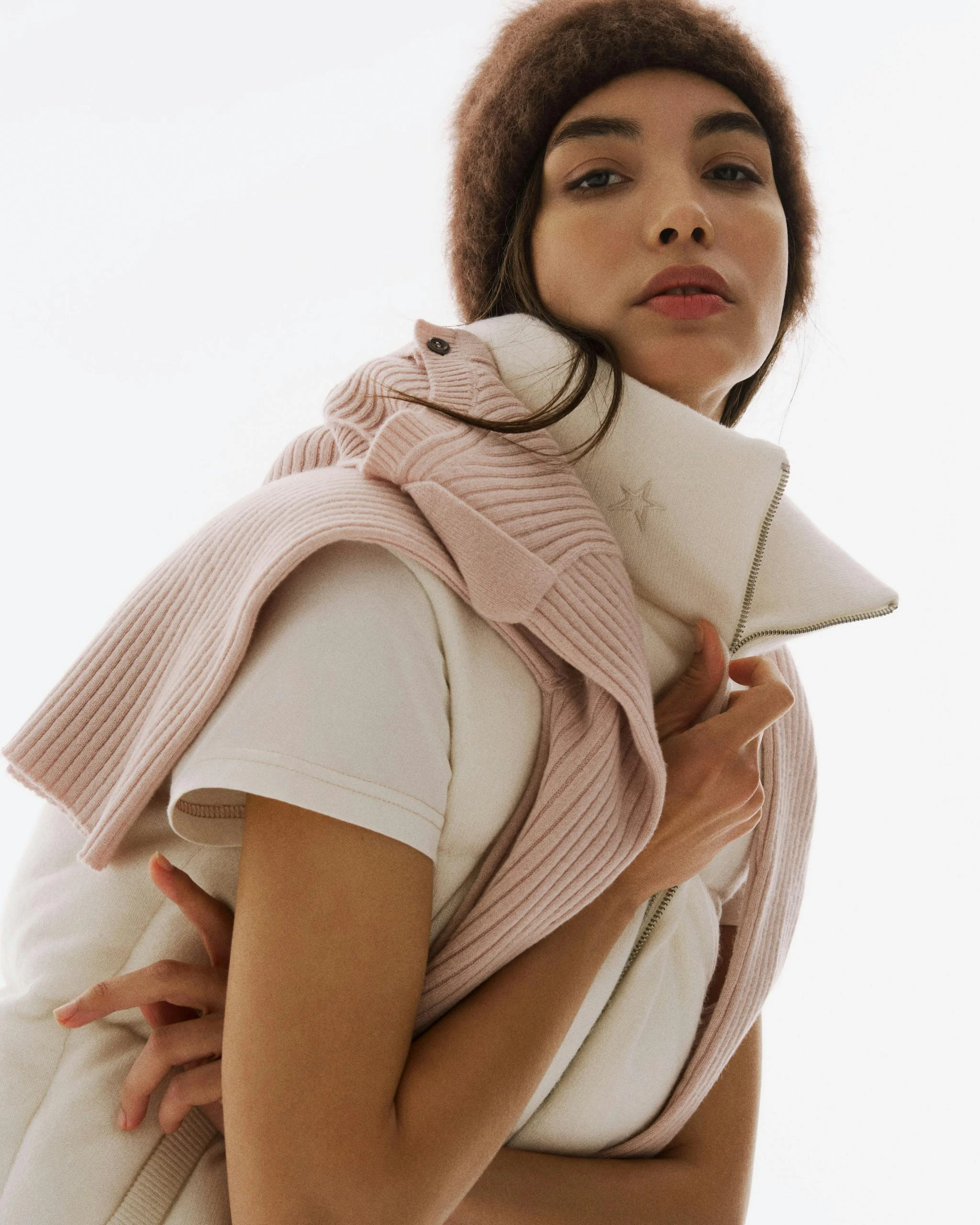 Wool & Cashmere Down Gilet 1 Wool & Cashmere Down Gilet
