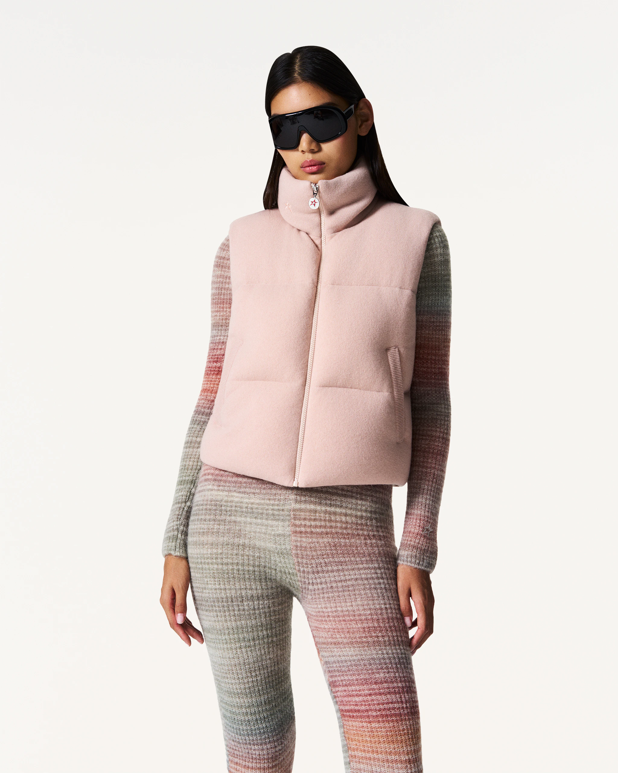 Merino Wool & Cashmere Down Gilet 2