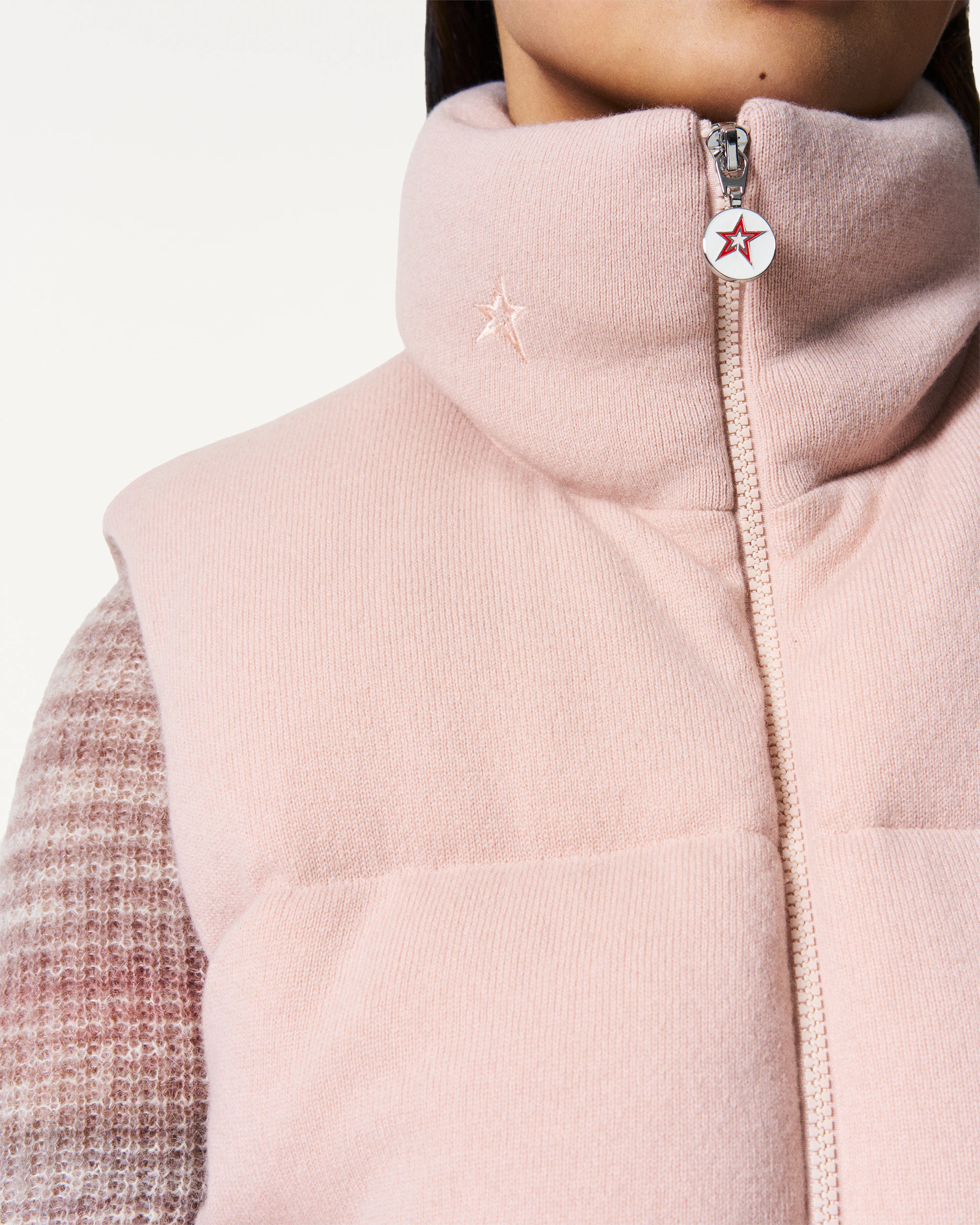 Merino Wool & Cashmere Down Gilet 4