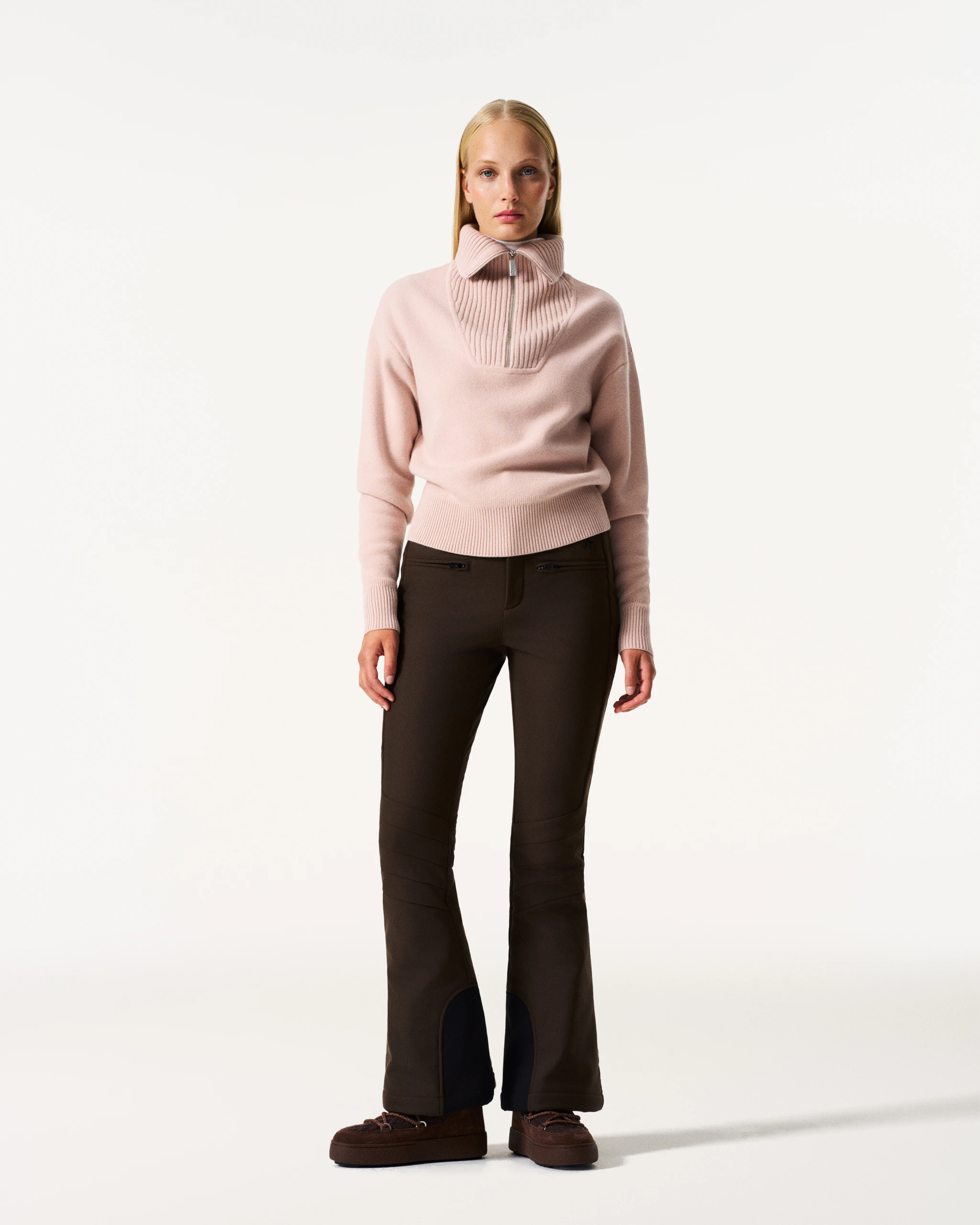 Half Zip Wool & Cashmere Top 1 Half Zip Wool & Cashmere Top