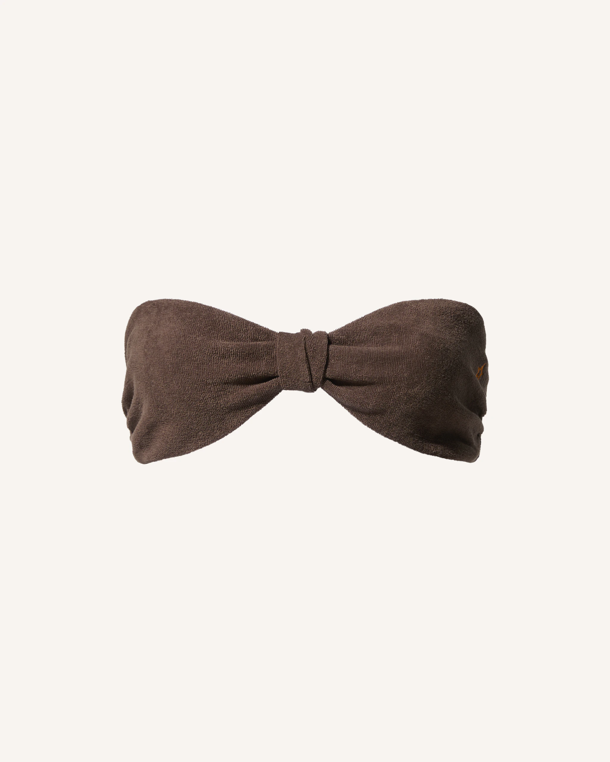 Terry Cotton Bandeau Top 0 Terry Cotton Bandeau Top