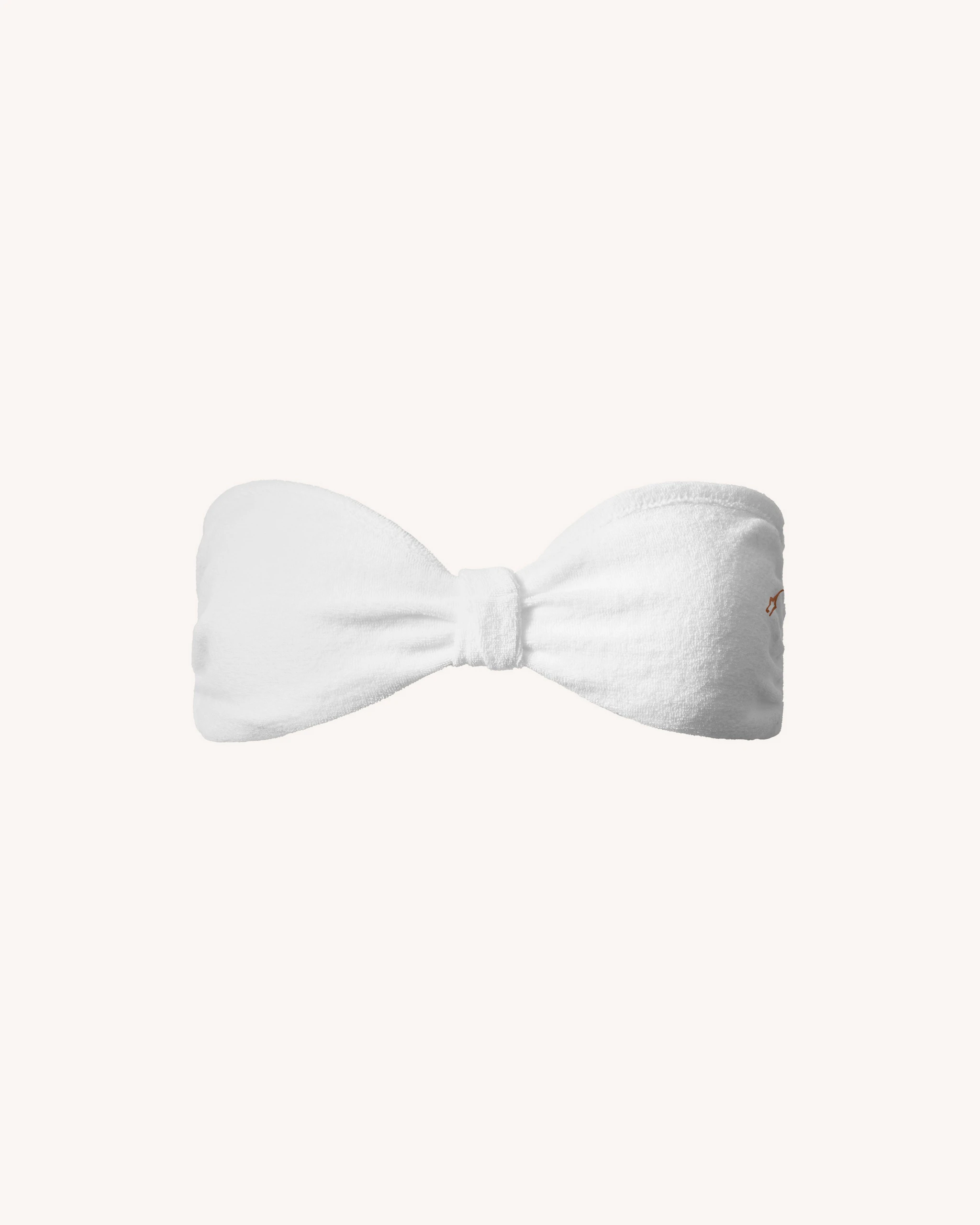 Terry Cotton Bandeau Top 0 Terry Cotton Bandeau Top