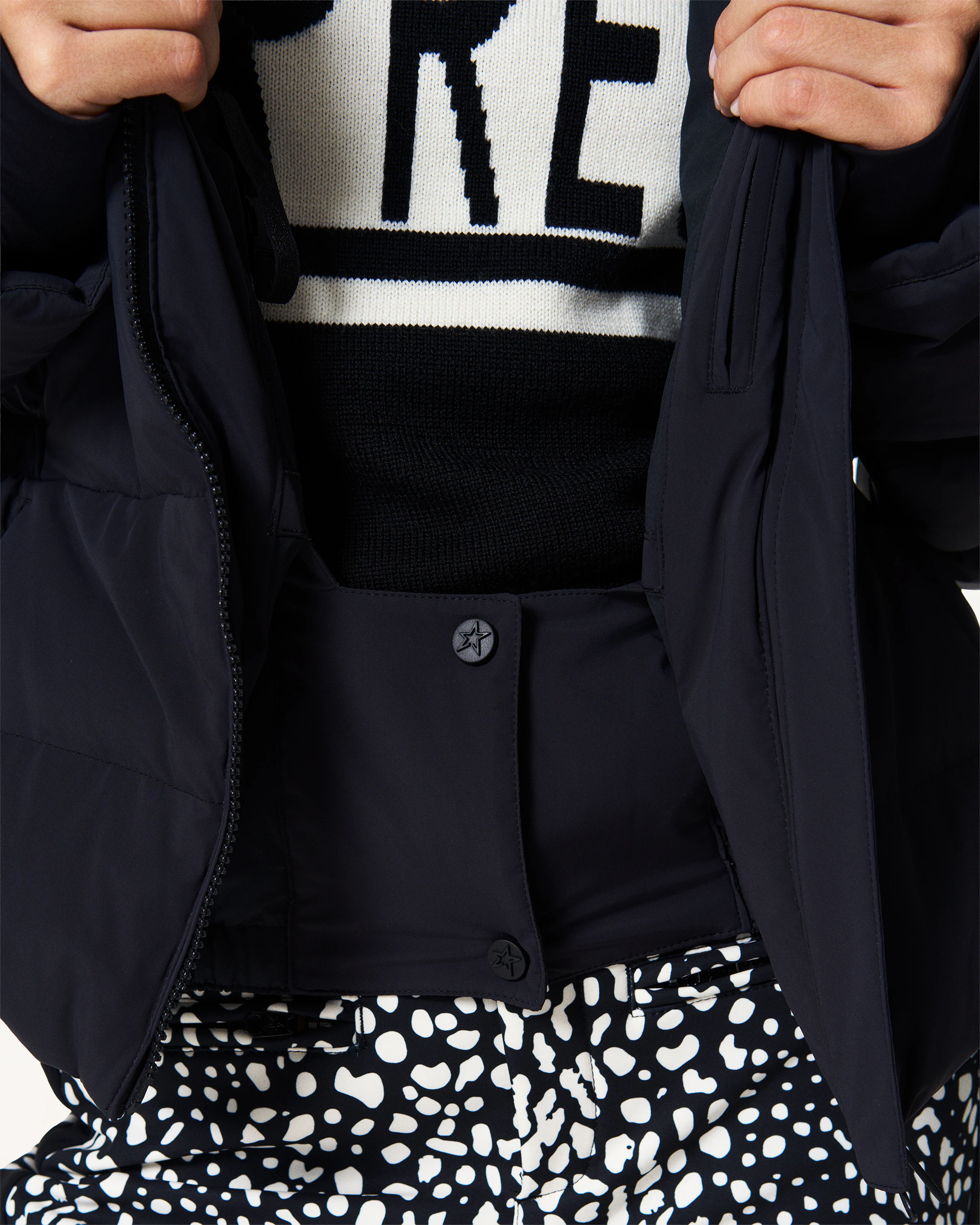 Classic Waisted Down Ski Jacket 10