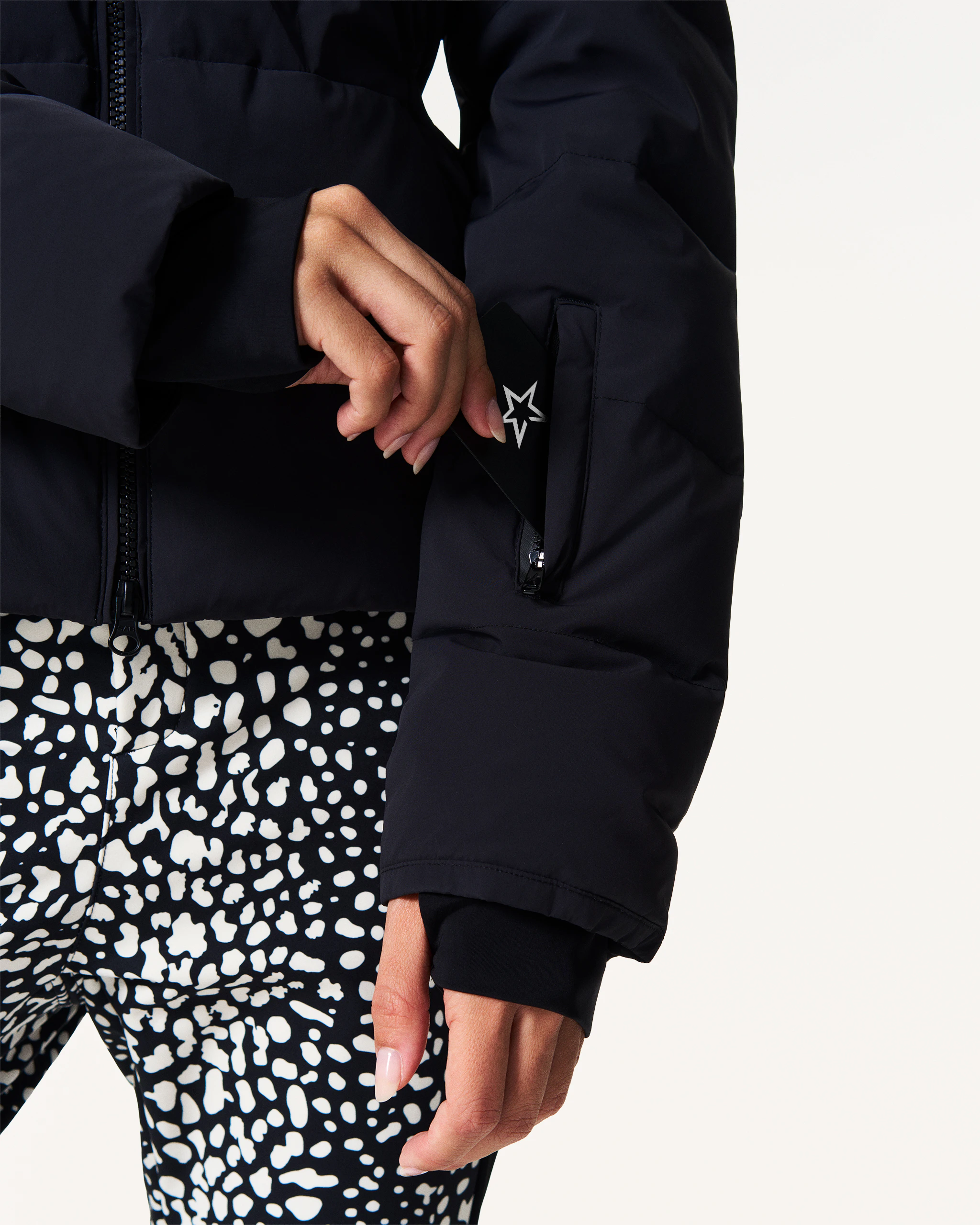 Classic Waisted Down Ski Jacket 7