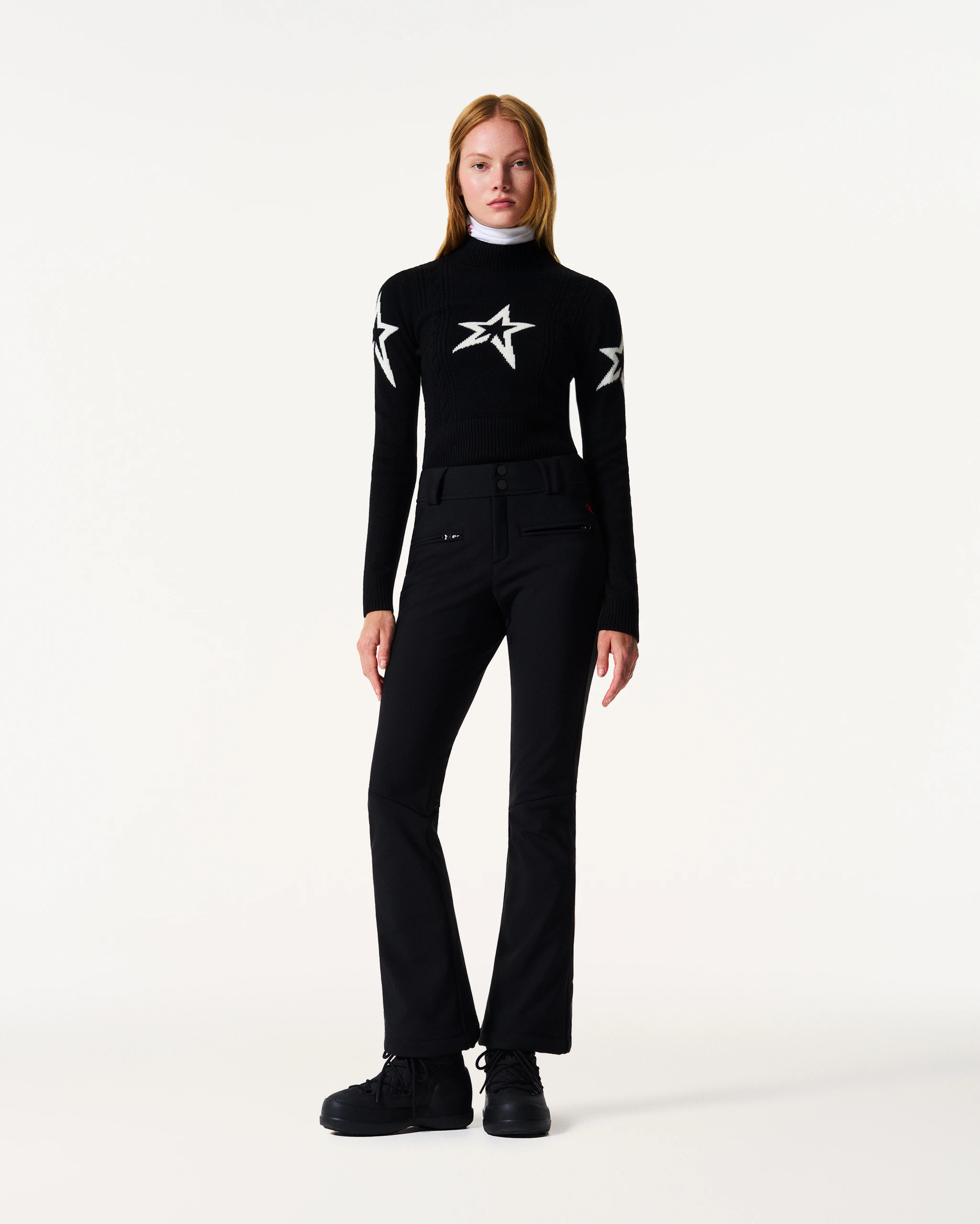 Mid-Rise Aurora Flare Ski Pant 1 Mid-Rise Aurora Flare Ski Pant
