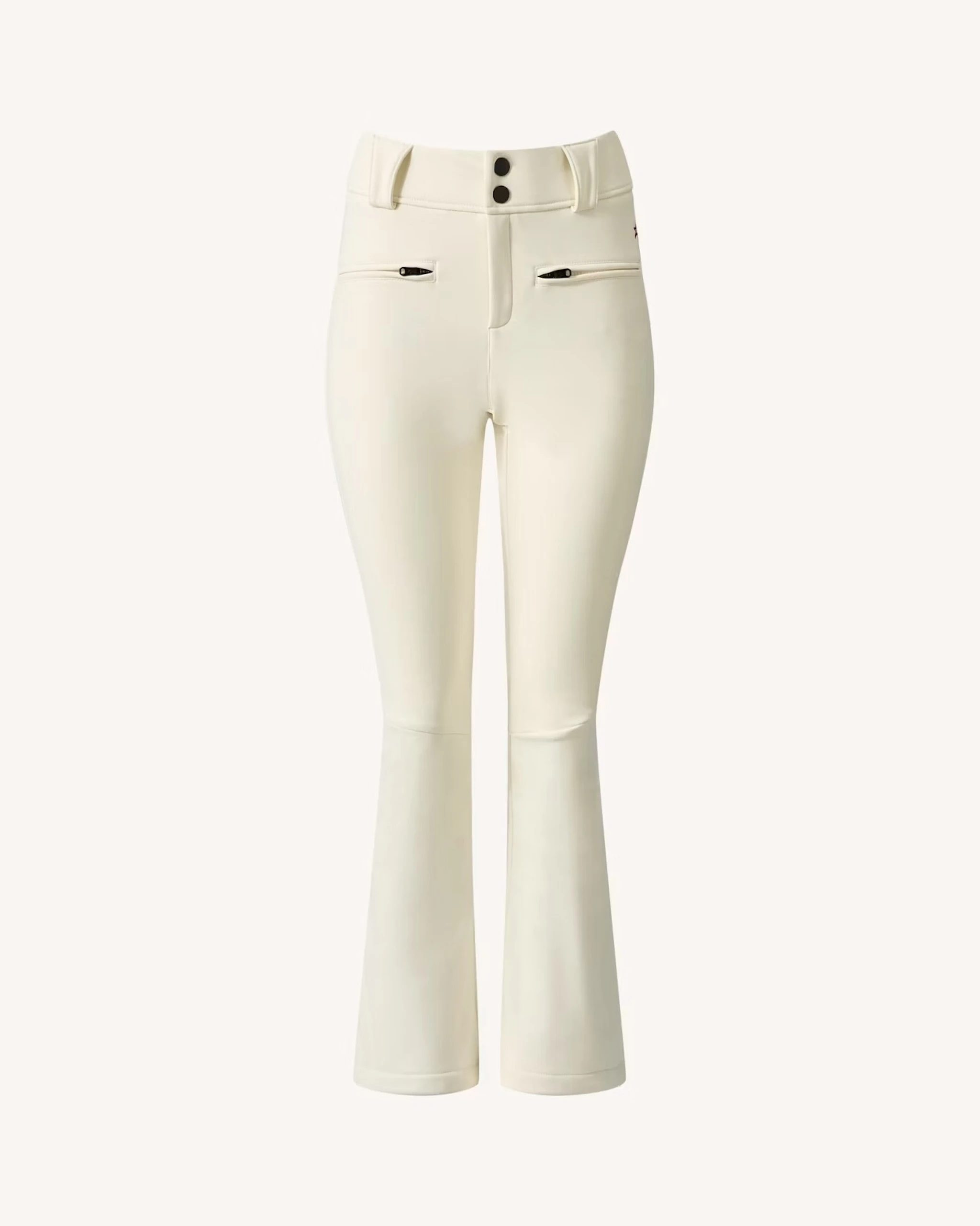 Perfect Moment Mid-rise Aurora Flare Ski Pant In White