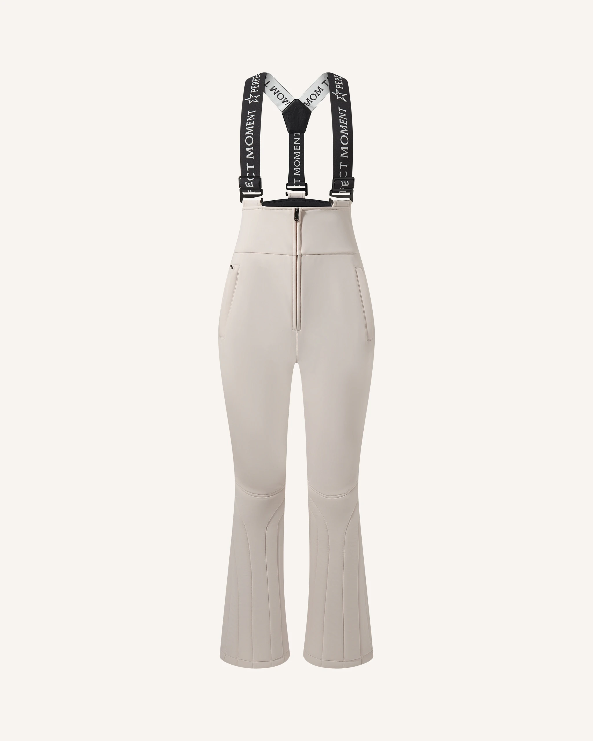 Perfect Moment Slalom Bib Ski Pant In Oyster-pink