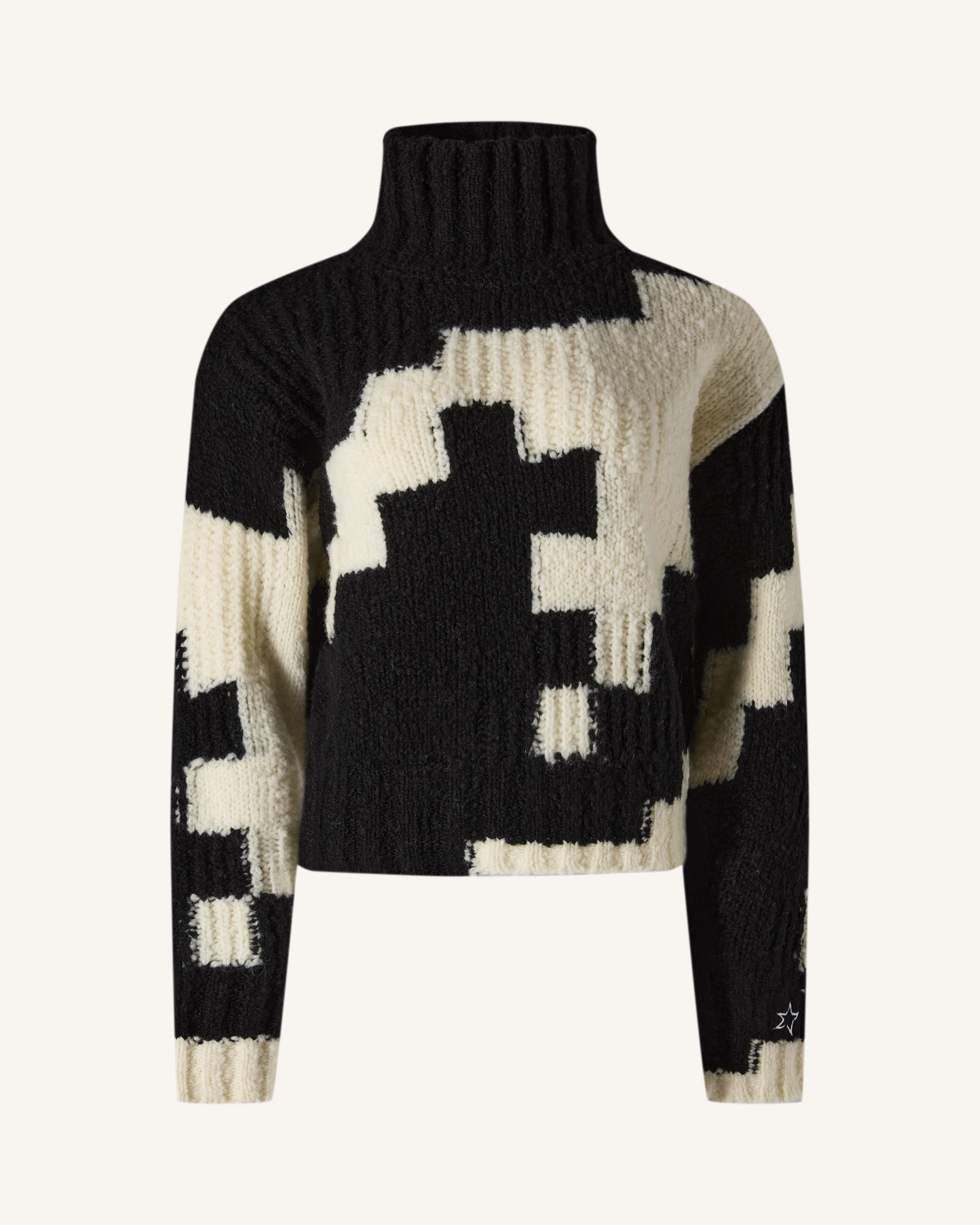 Chunky Wool Cropped Sweater 0 Chunky Wool Cropped Sweater