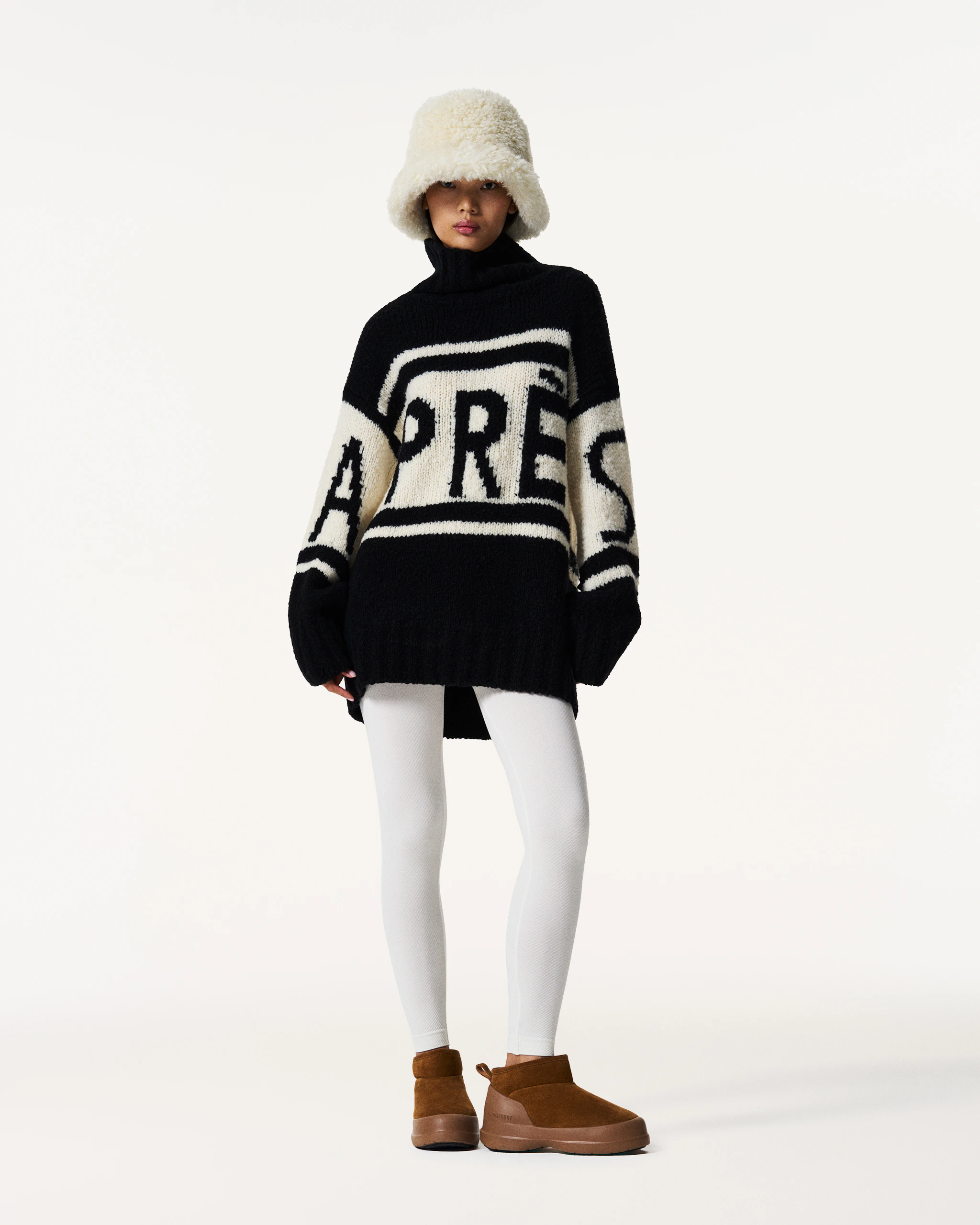 Oversized Après Wool Knit Sweater 1 Oversized Après Wool Knit Sweater