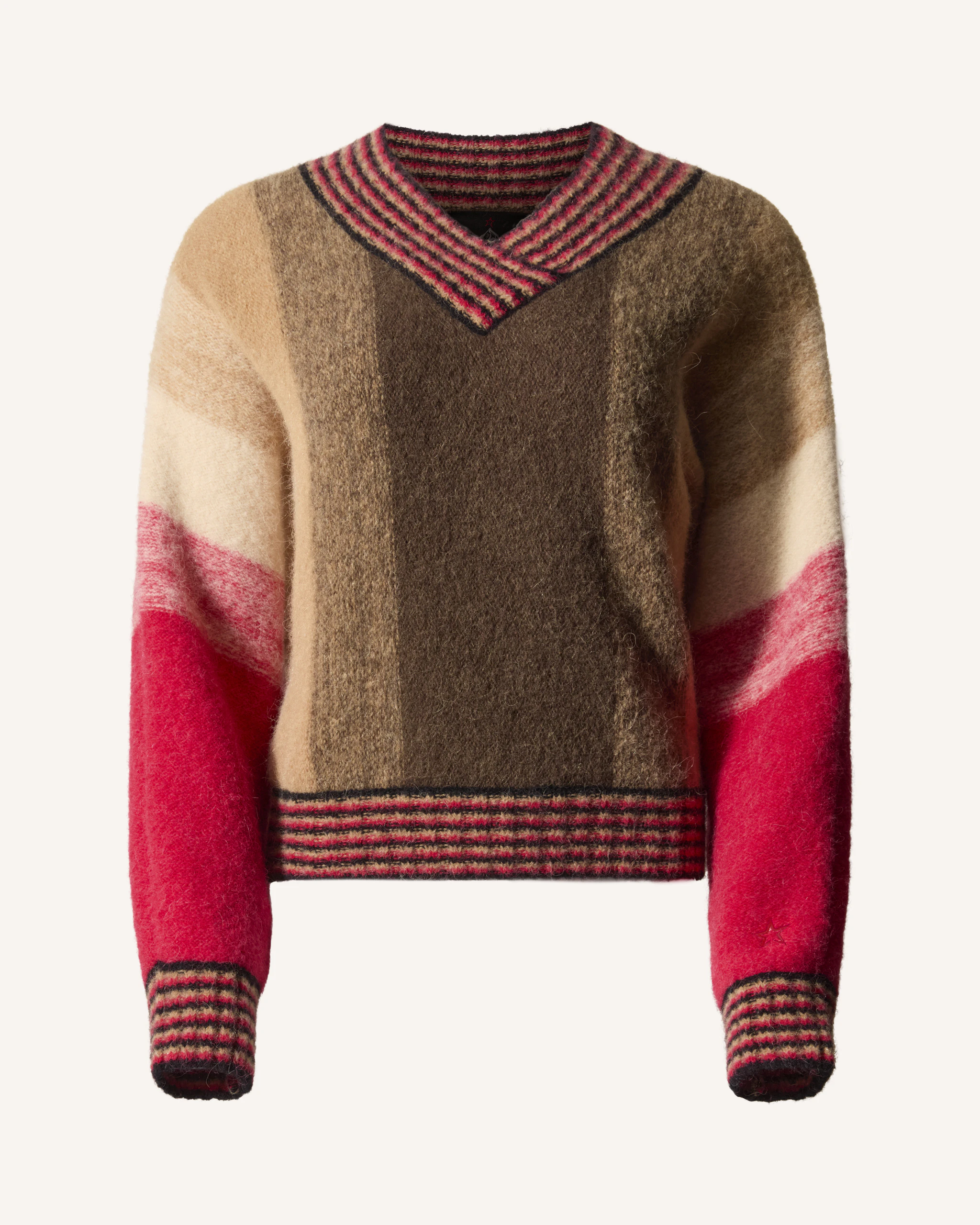 Alpaca & Wool V-Neck Sweater 0 Alpaca & Wool V-Neck Sweater