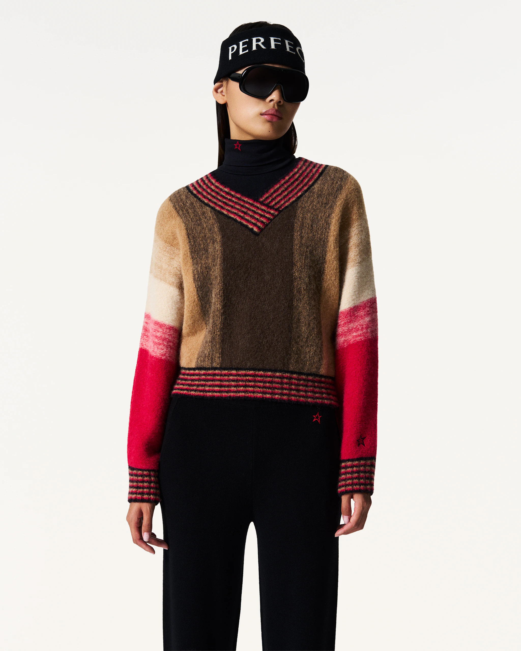 Alpaca & Wool V-Neck Sweater | Perfect Moment | Perfect Moment