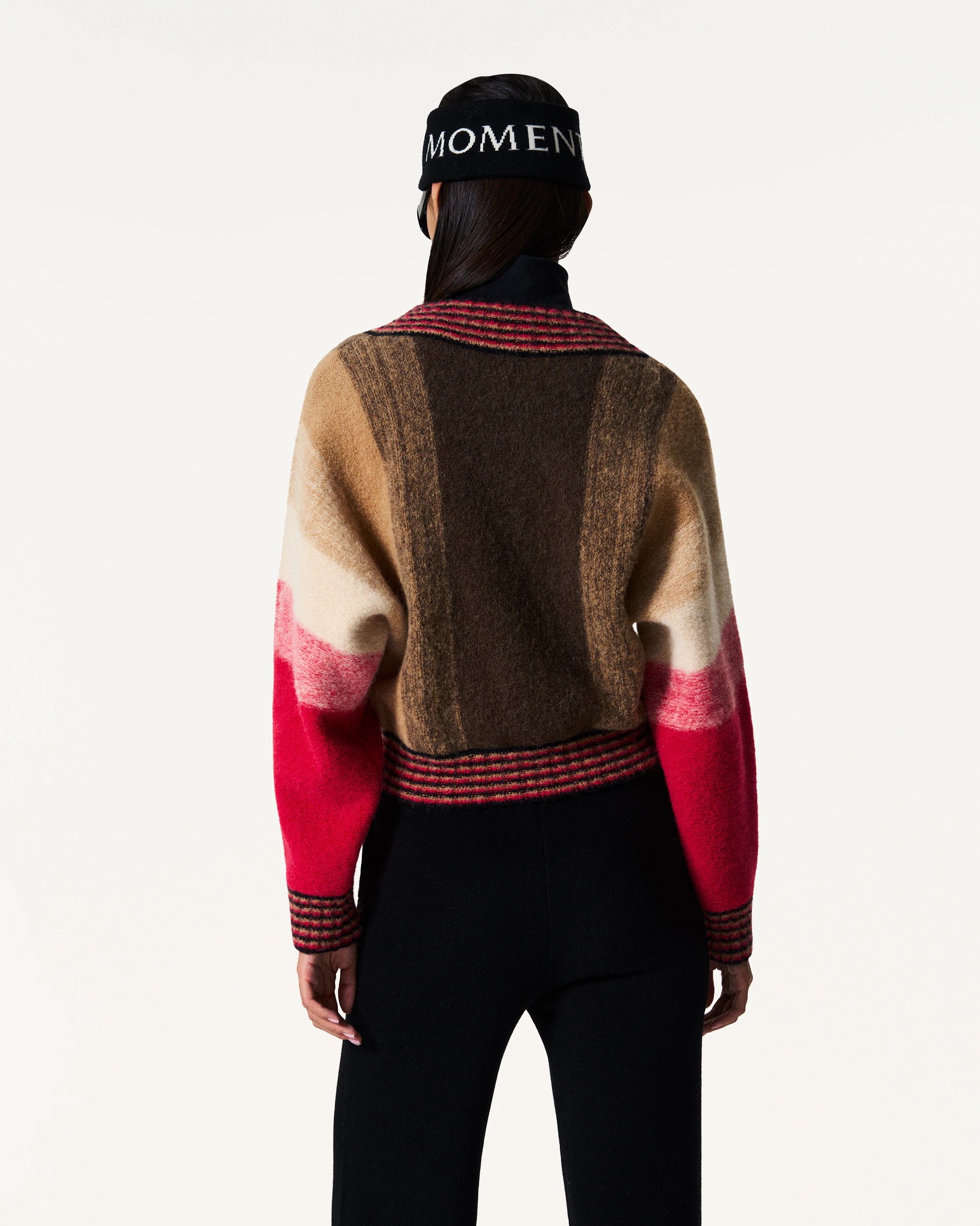 Alpaca & Wool V-Neck Sweater 4