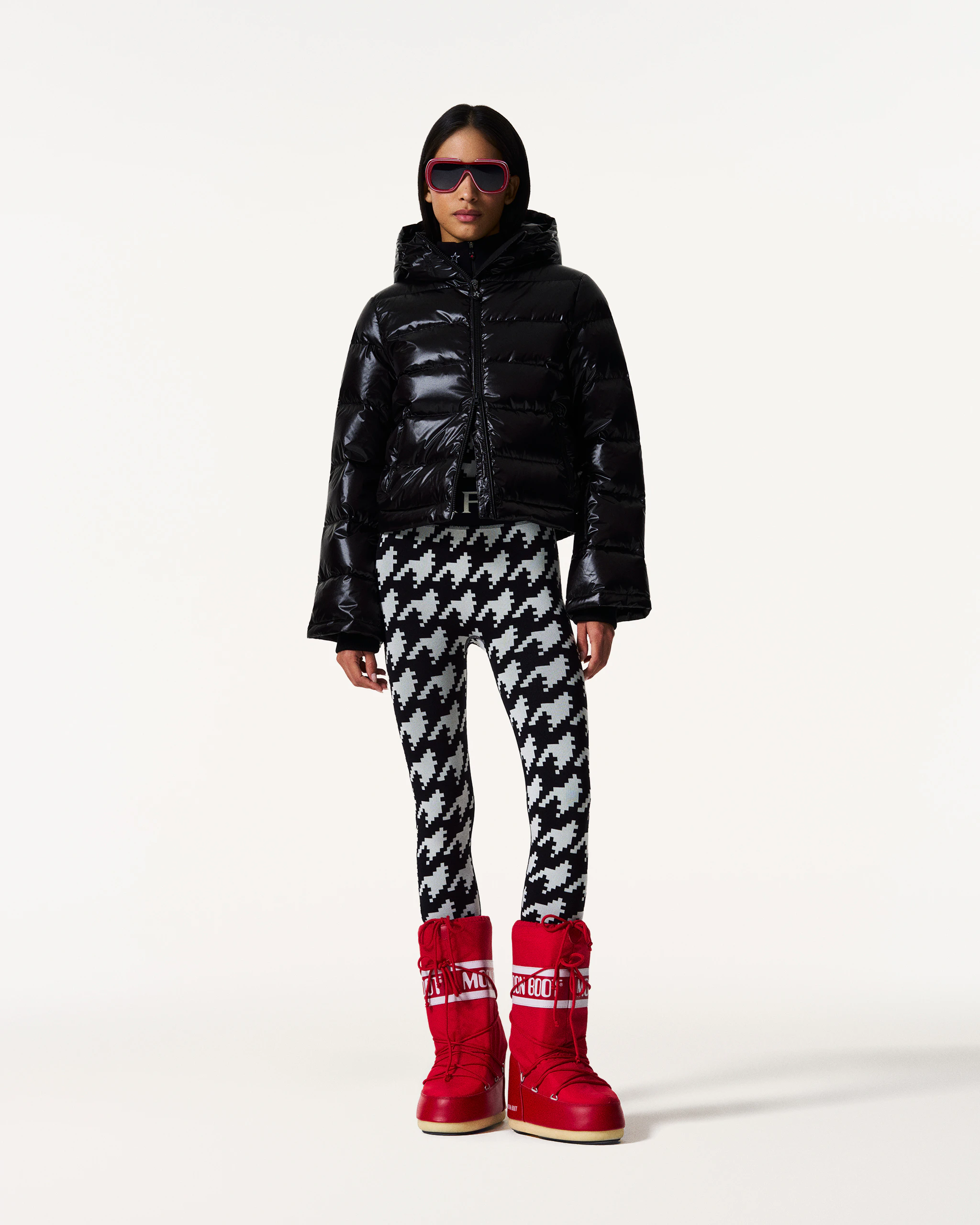 Metallic Polar Flare Down Jacket 1 Metallic Polar Flare Down Jacket