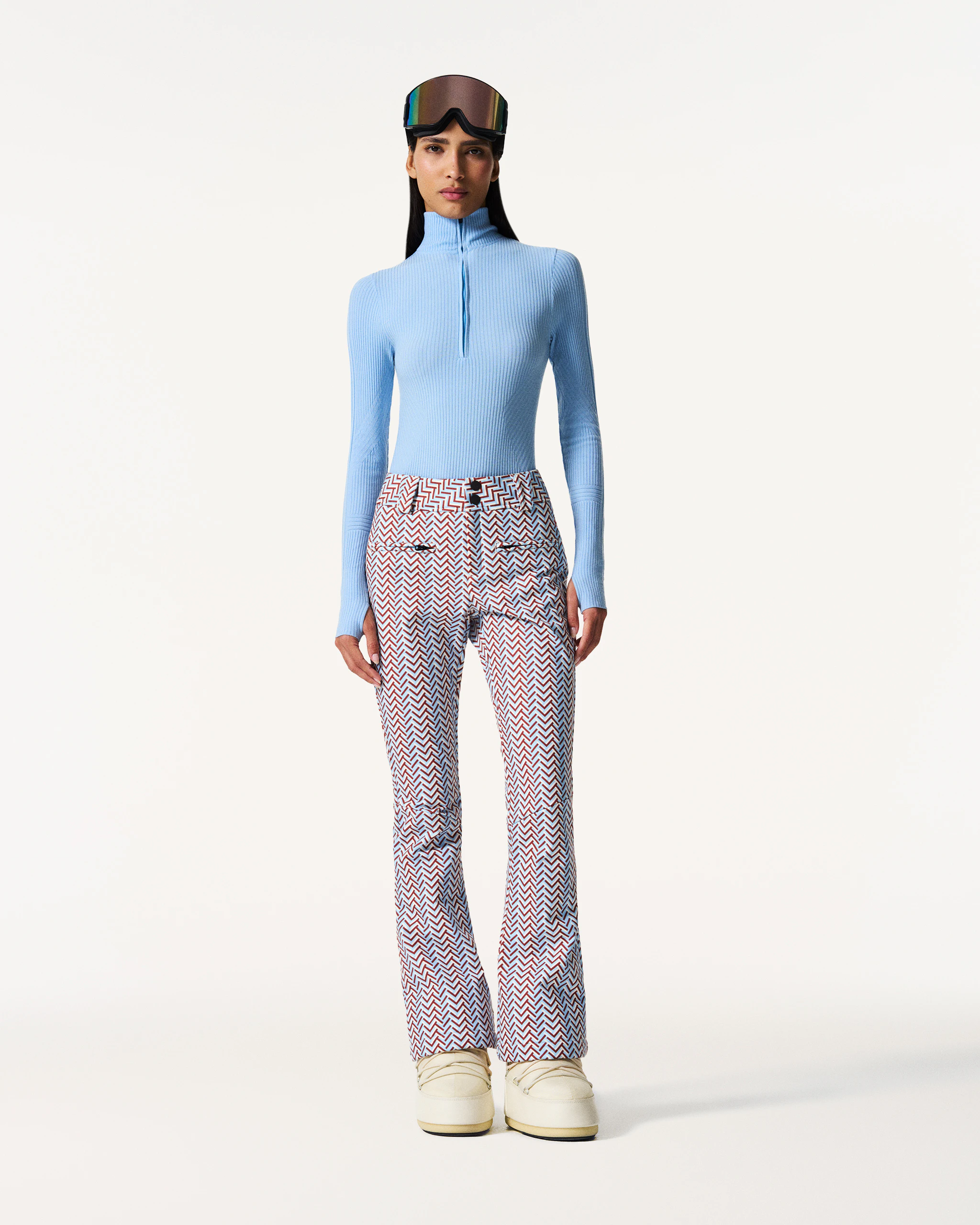 High-Waist Aurora Flare Ski Pant 1 High-Waist Aurora Flare Ski Pant