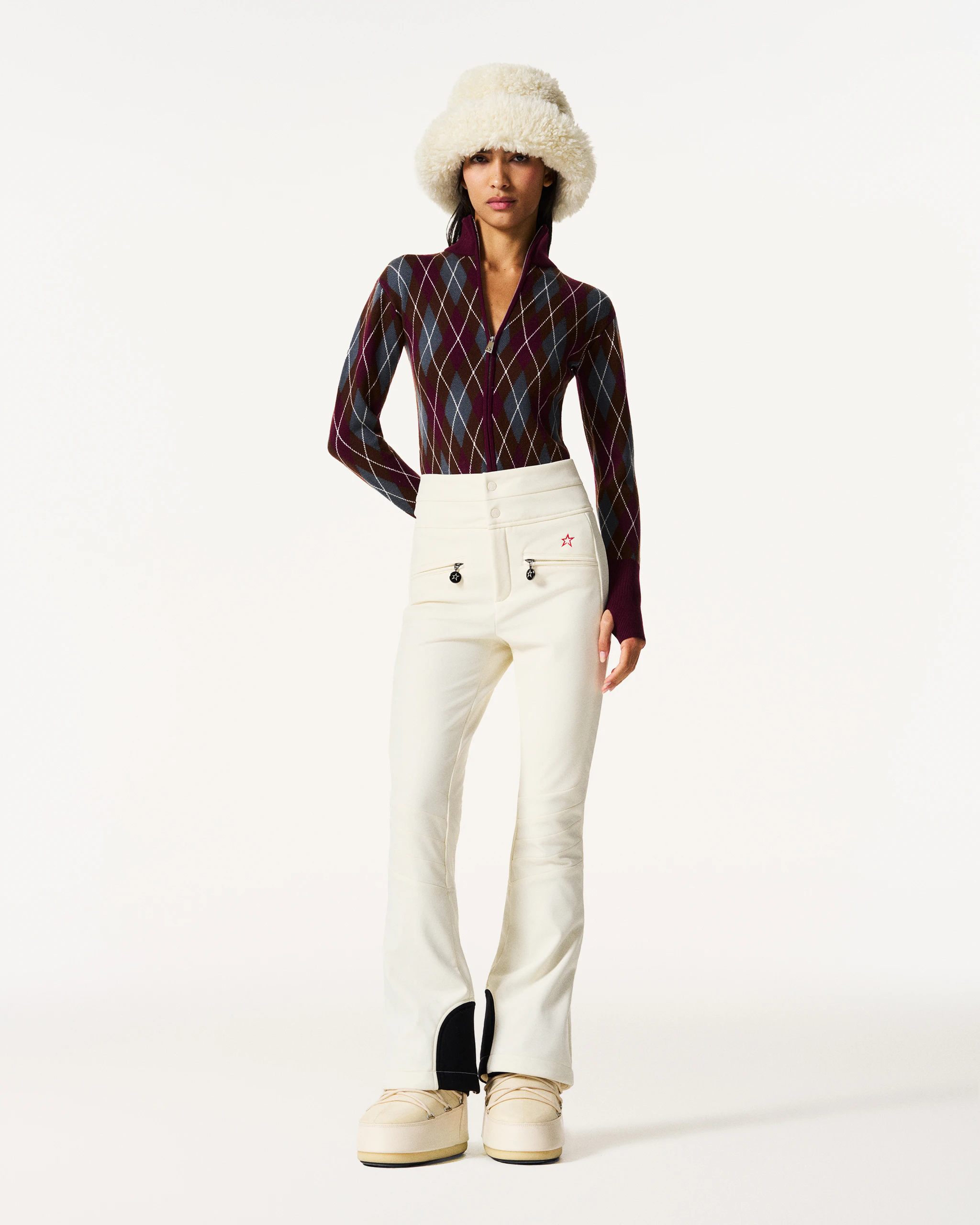 Merino Wool Argyle Bodysuit 1 Merino Wool Argyle Bodysuit
